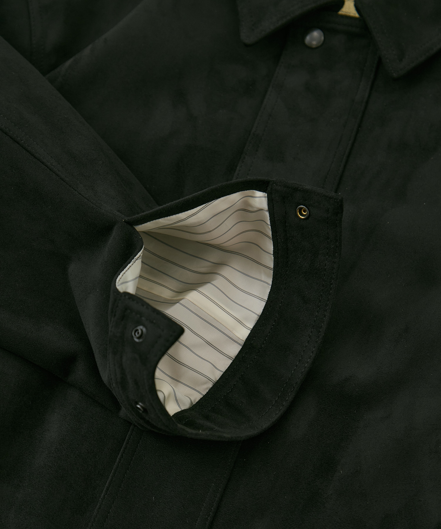 〈WEB限定｜先行予約〉LEATHER TEX SUEDE FLIGHT JACKET