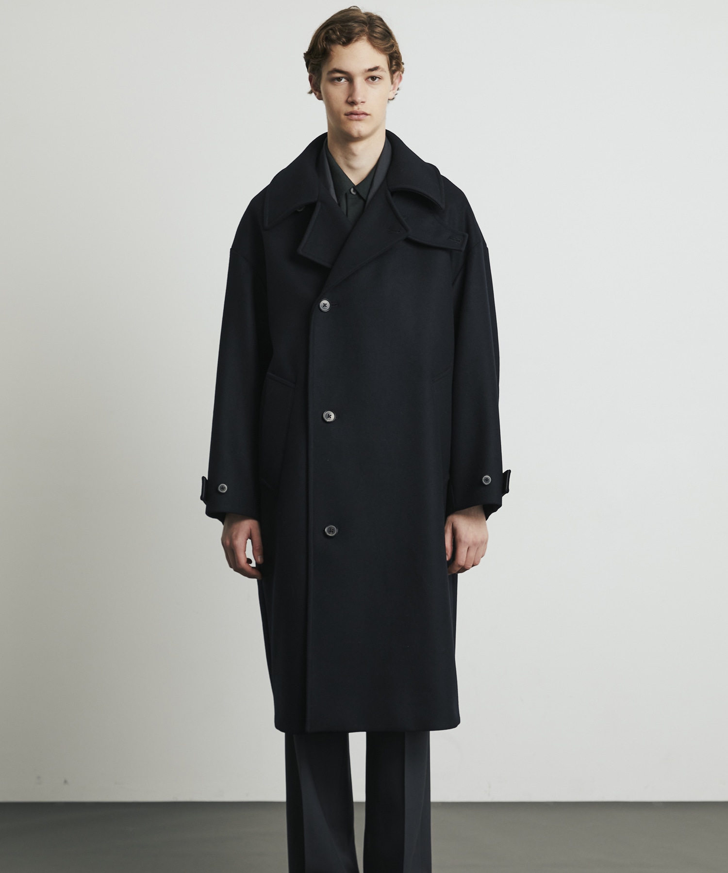 〈10周年記念｜残りわずか〉×EX Super180s MELTON OVER COAT