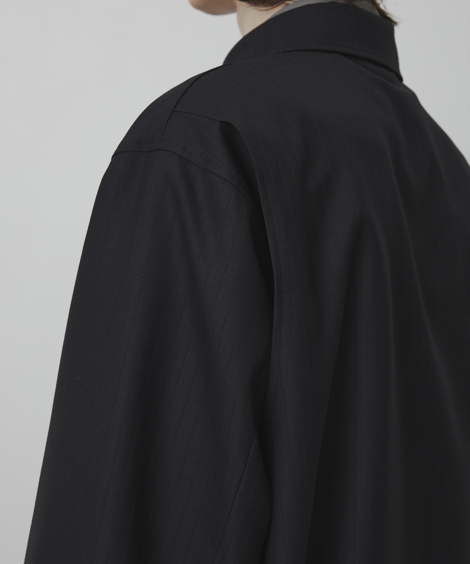 〈2026SS〉RWS CHUBUT WOOL バルーンジップブルゾン