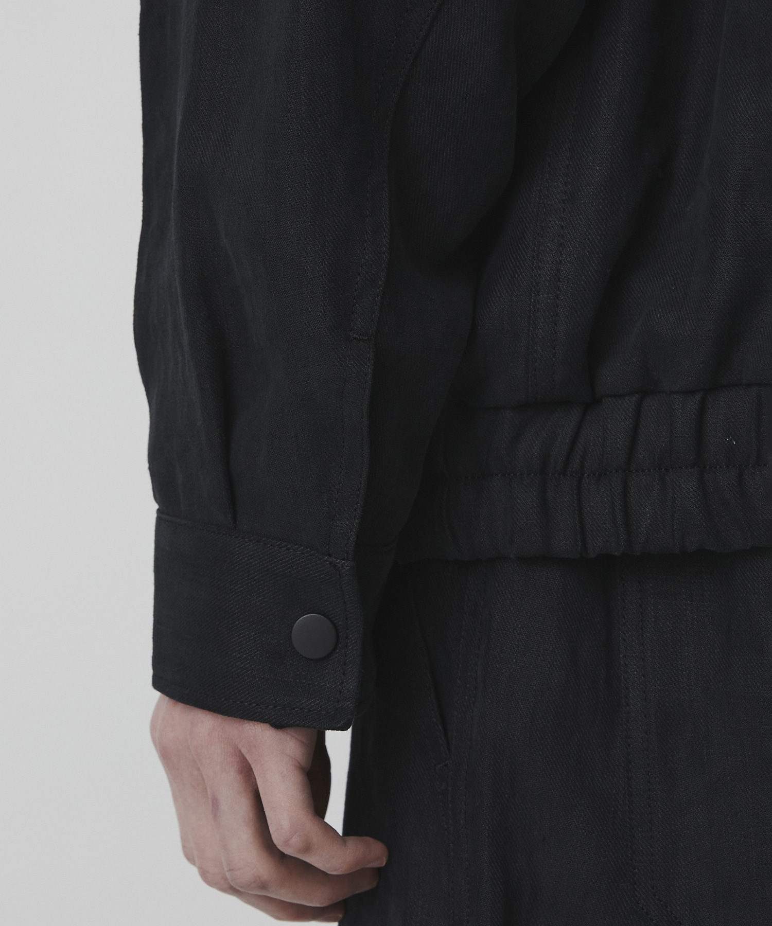 〈2026SS｜残りわずか｜再入荷なし〉HEMP SUEDE フライトジップブルゾン