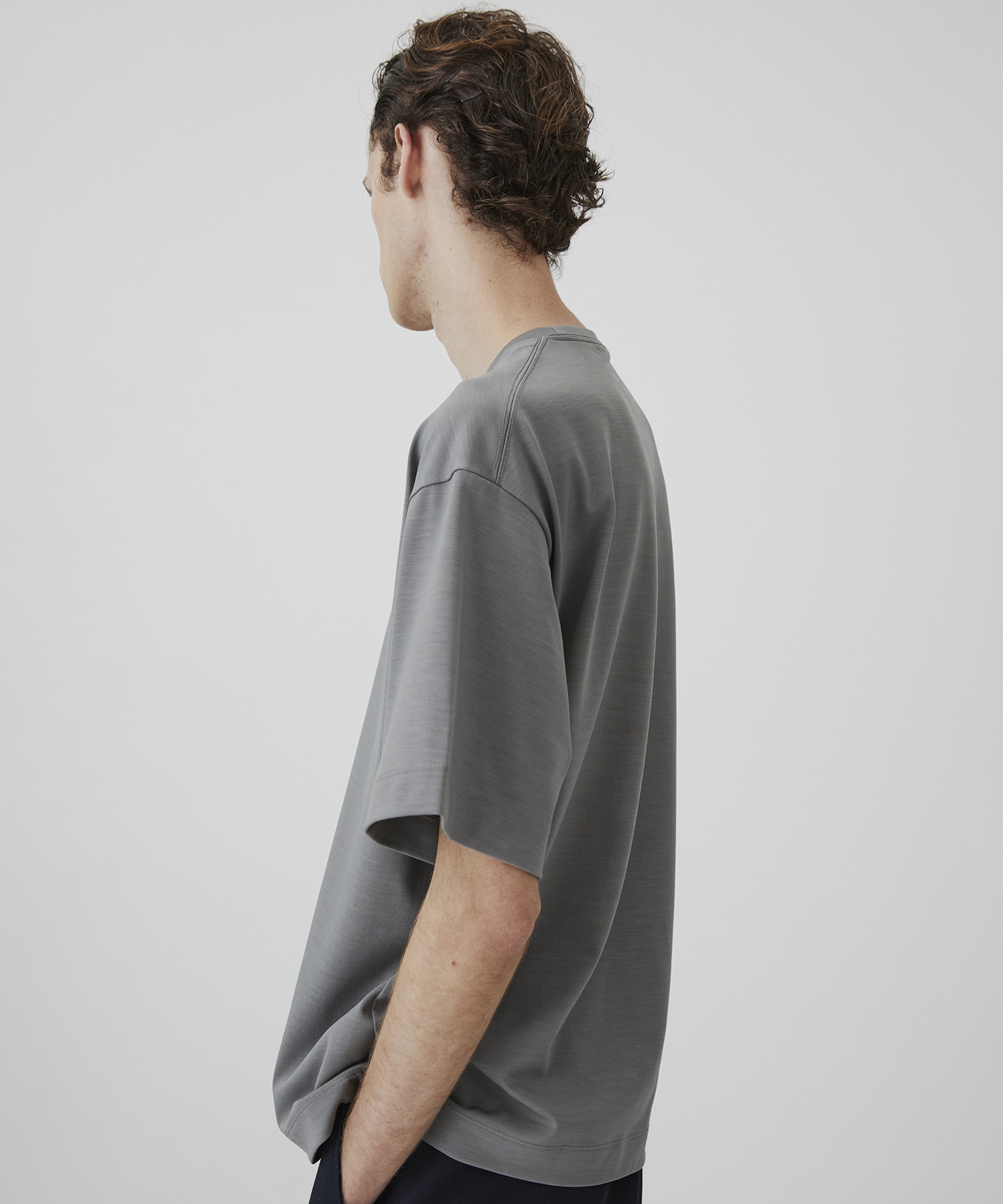 Super 140's ウールテクノラマ リラックスTシャツ
