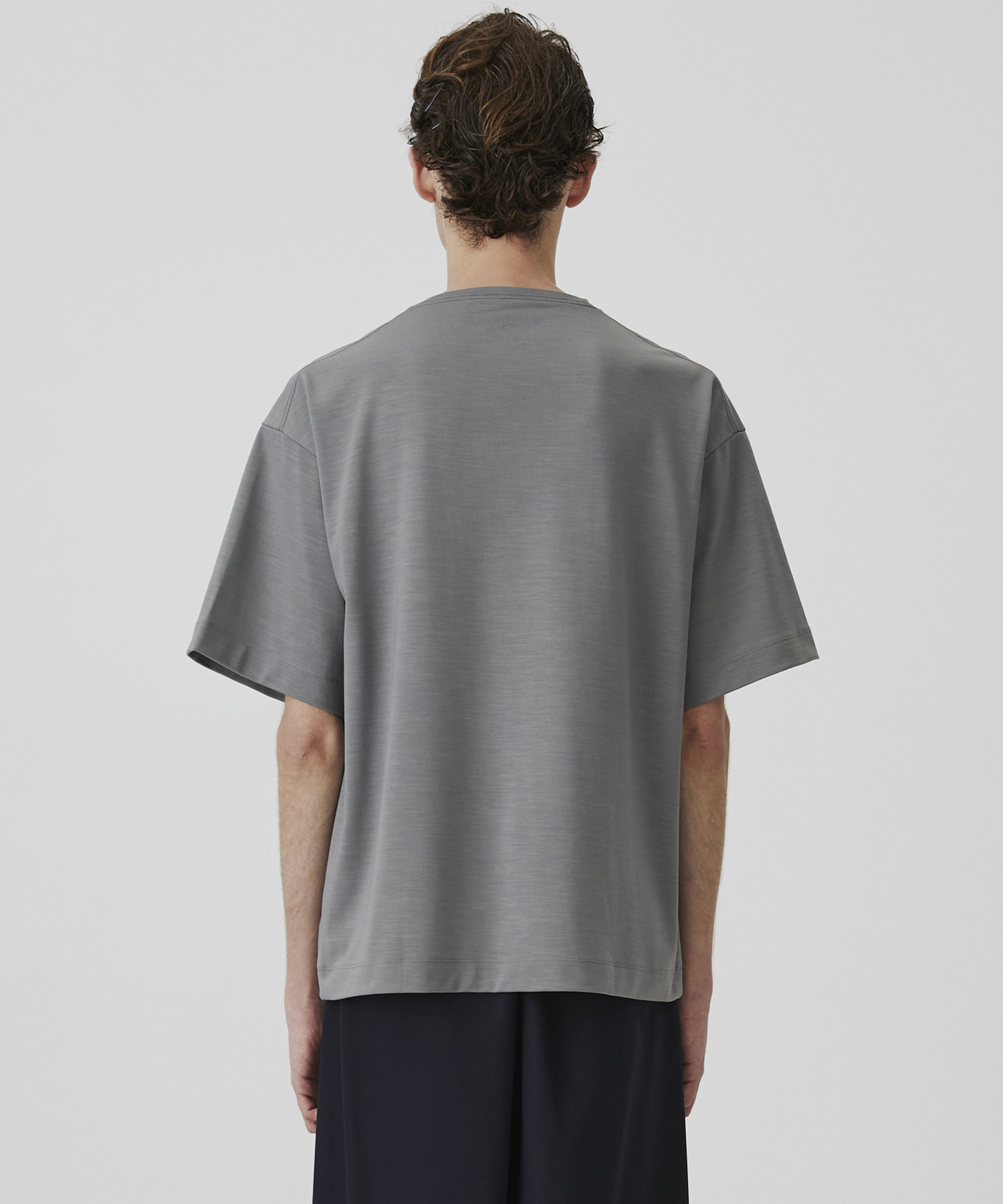 Super 140s ウールテクノラマ リラックスTシャツ