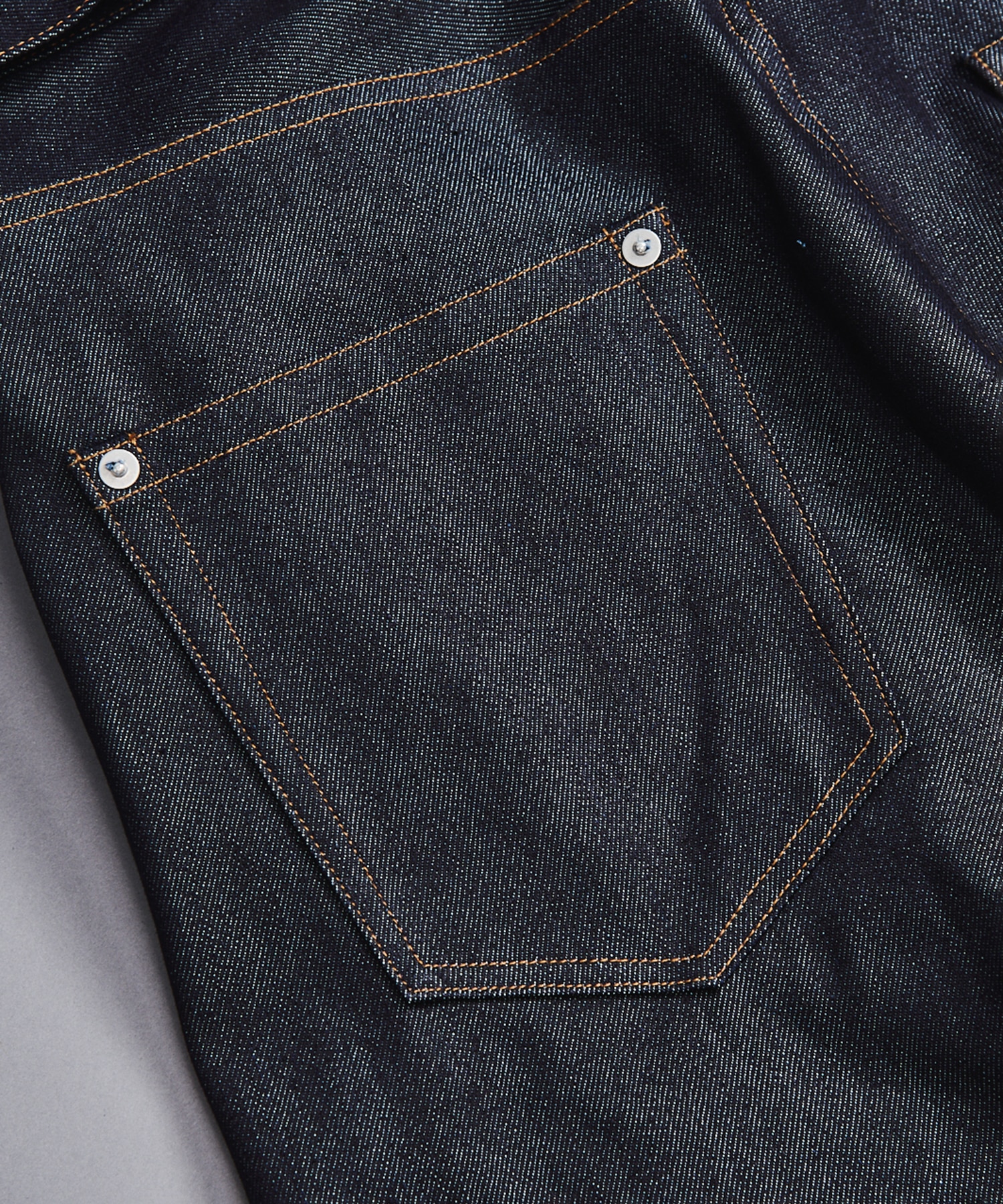 〈数量限定〉TYPEZ SILK DENIM STRAIGHT PANTS