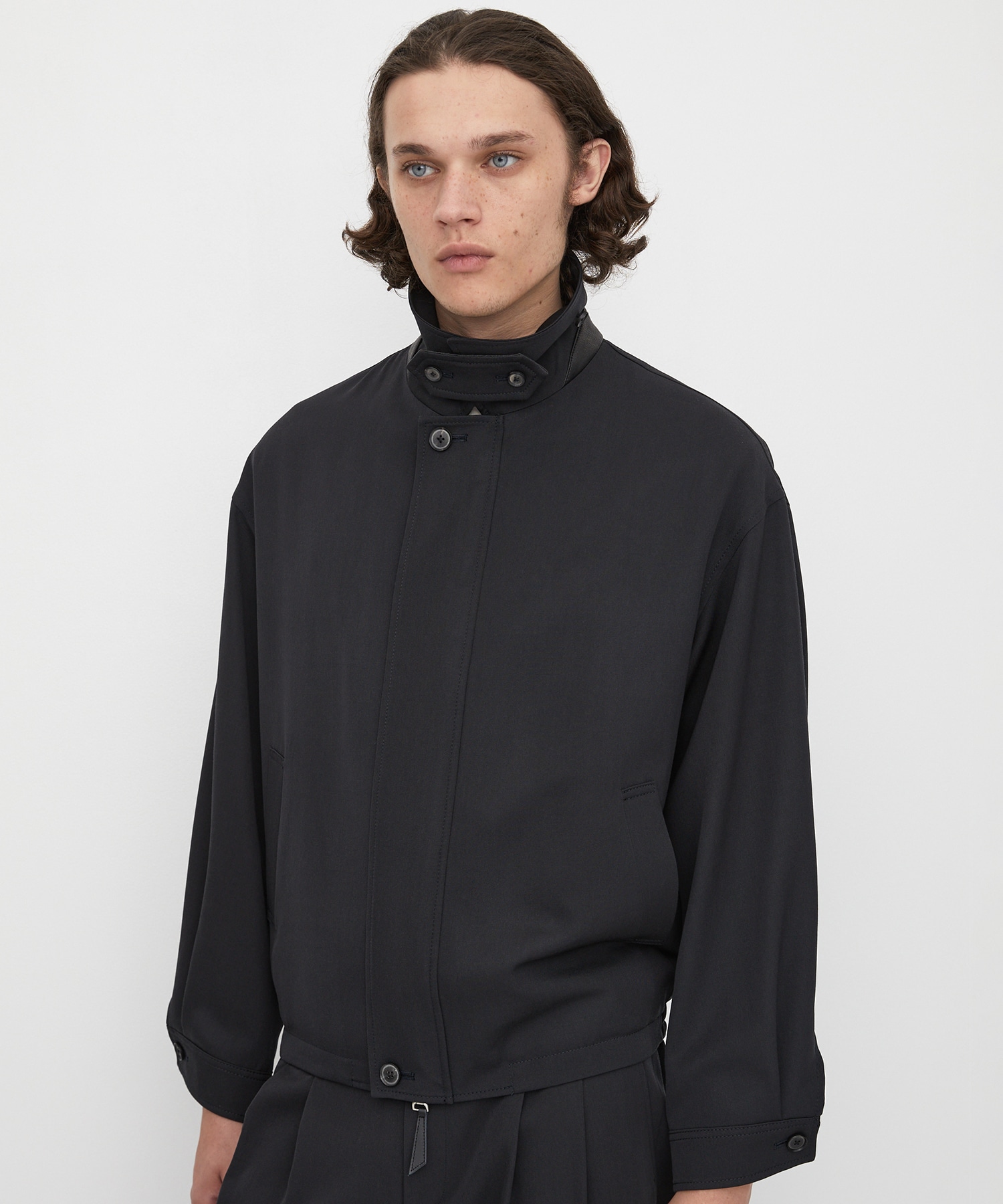 超撥水 WOOL GABARDINE FLIGHT BLOUSON