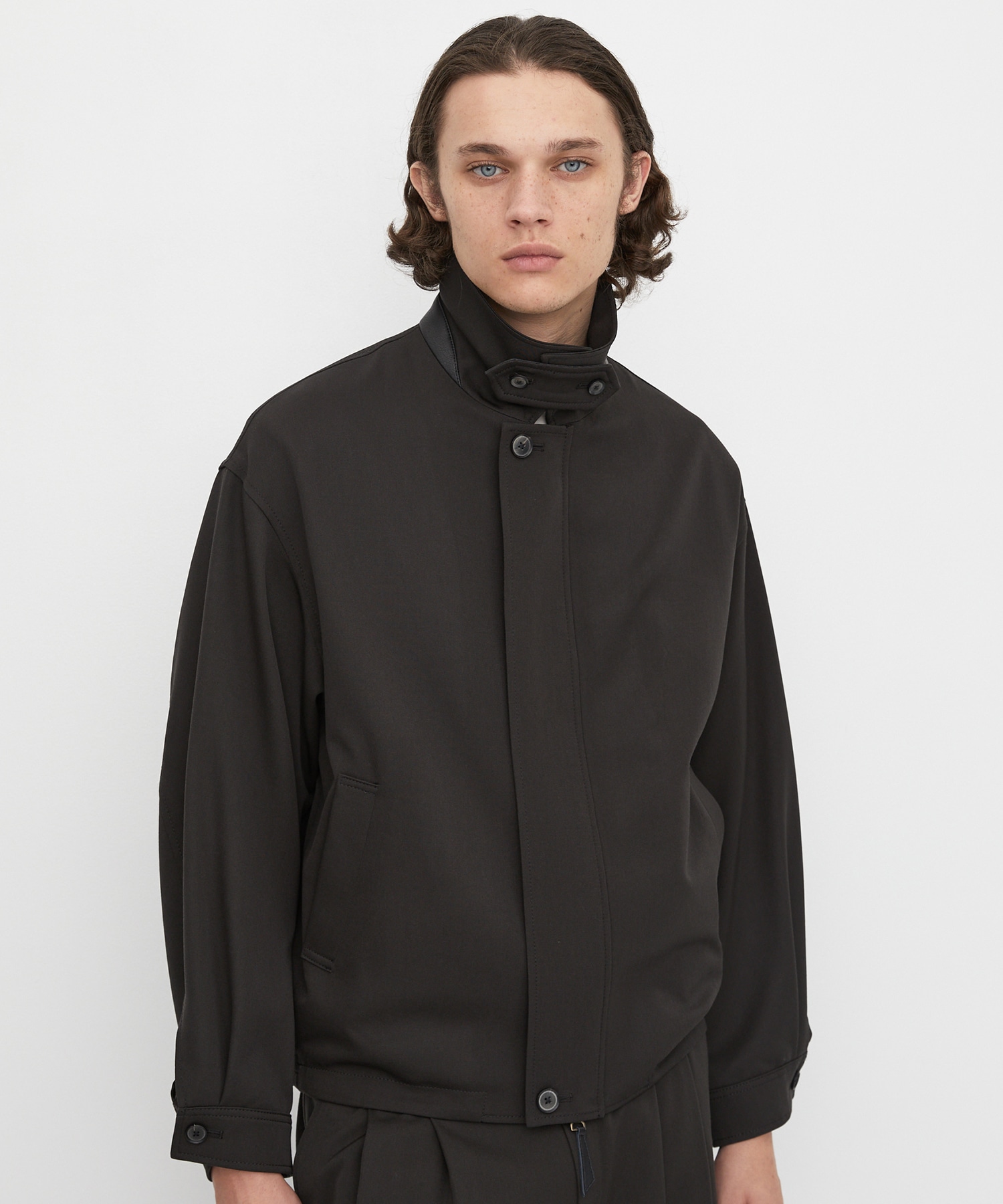 超撥水 WOOL GABARDINE FLIGHT BLOUSON