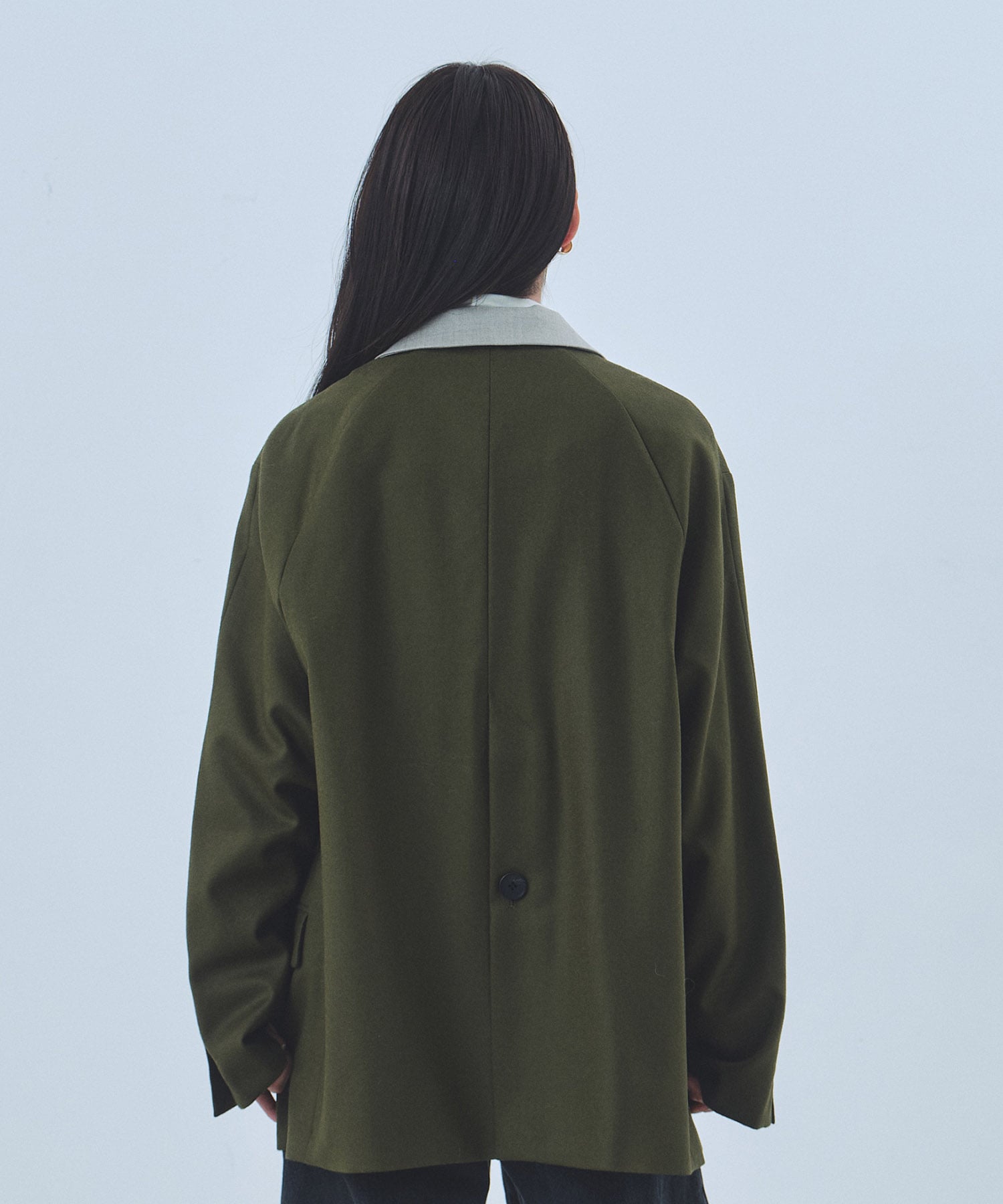 〈残りわずか〉ラペルポイントテーラードジャケット