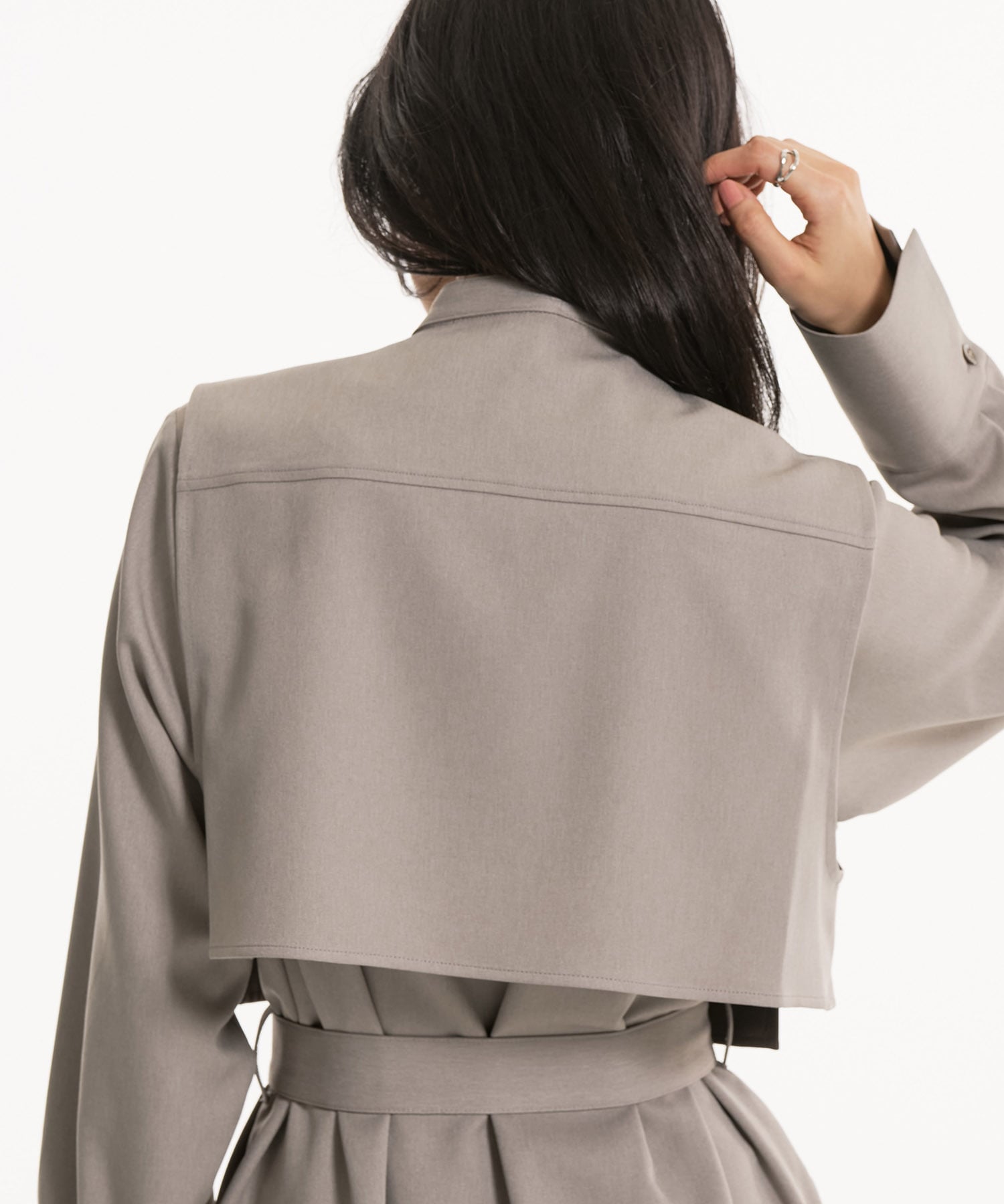 ポケットベストSETジッパーワンピース