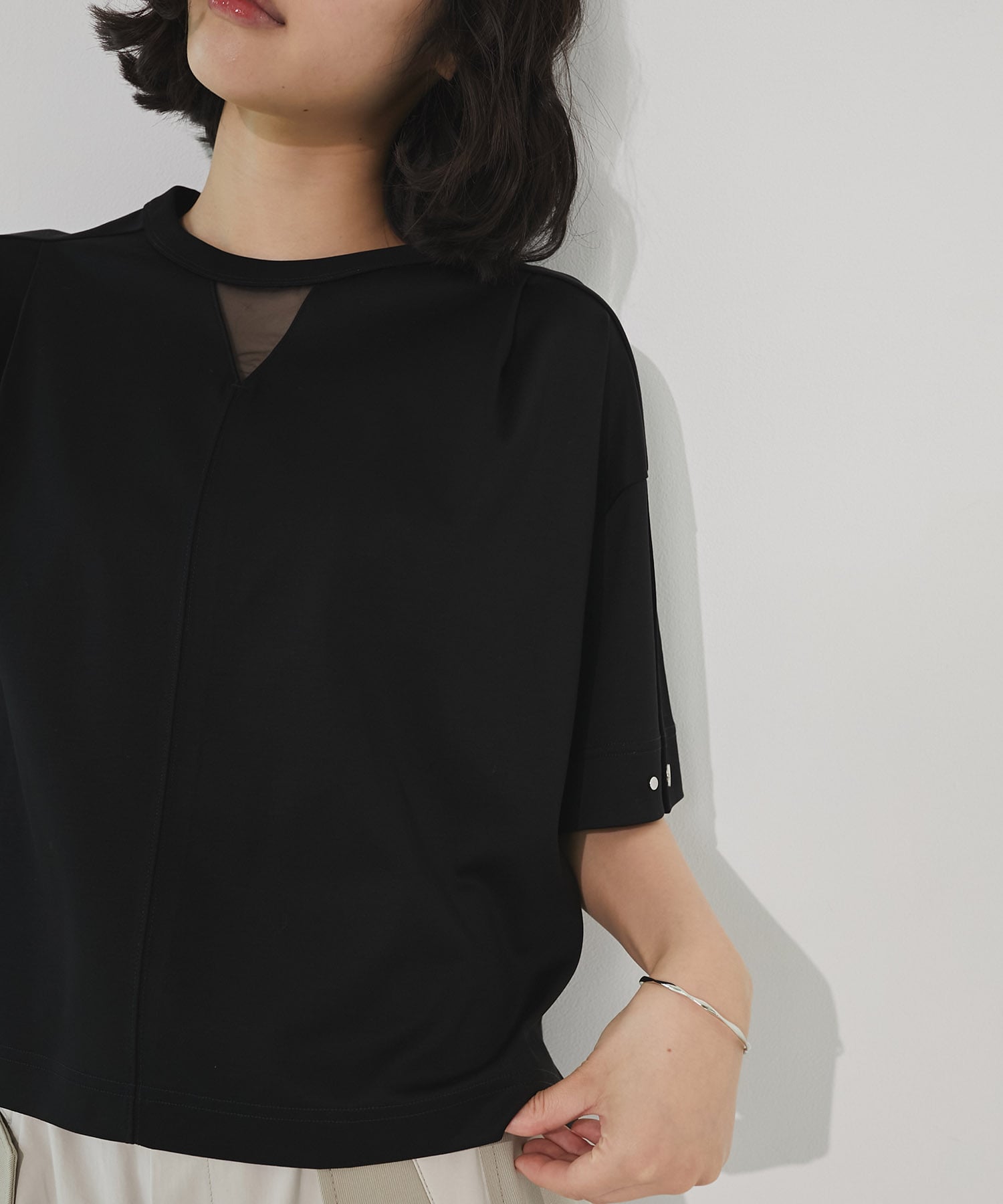 シルケットオーバーサイズTシャツ
