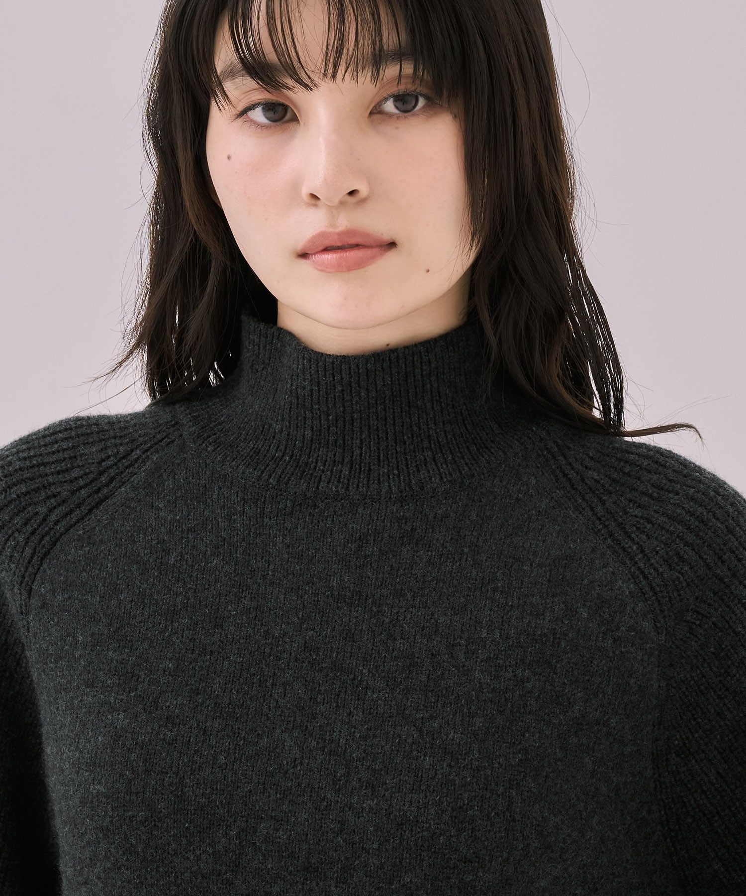 【WEB先行発売】サイドボタンウールカシミヤPO