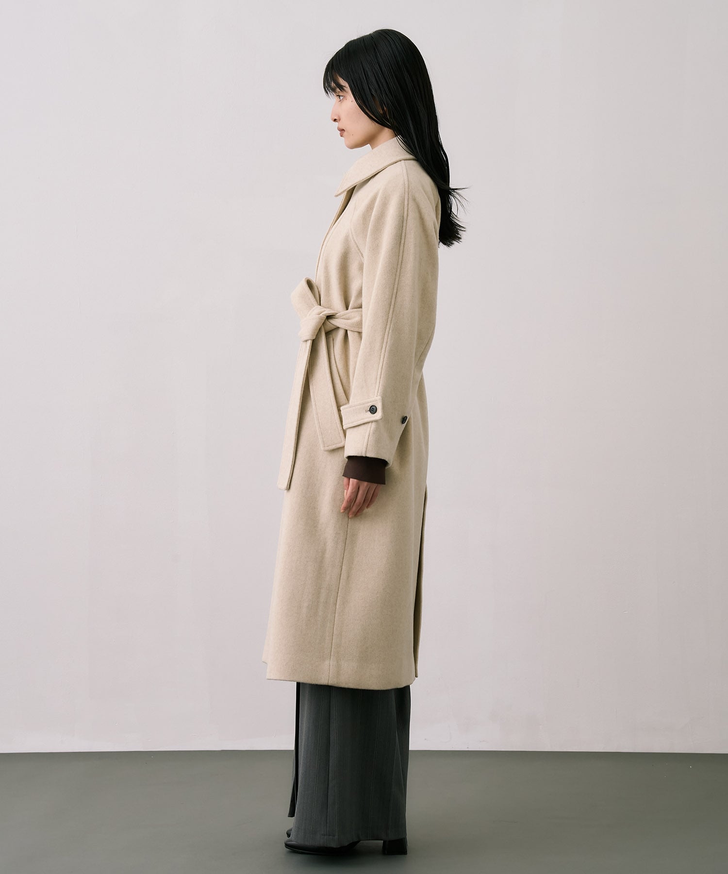 【WEB限定】2wayウールロングコート