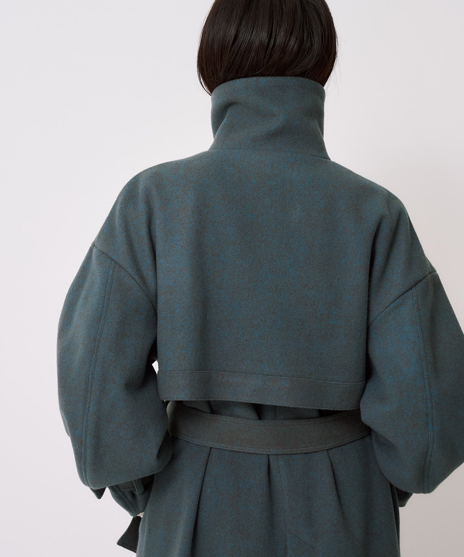 【WEB先行予約受付】スタンドカラーロングコート