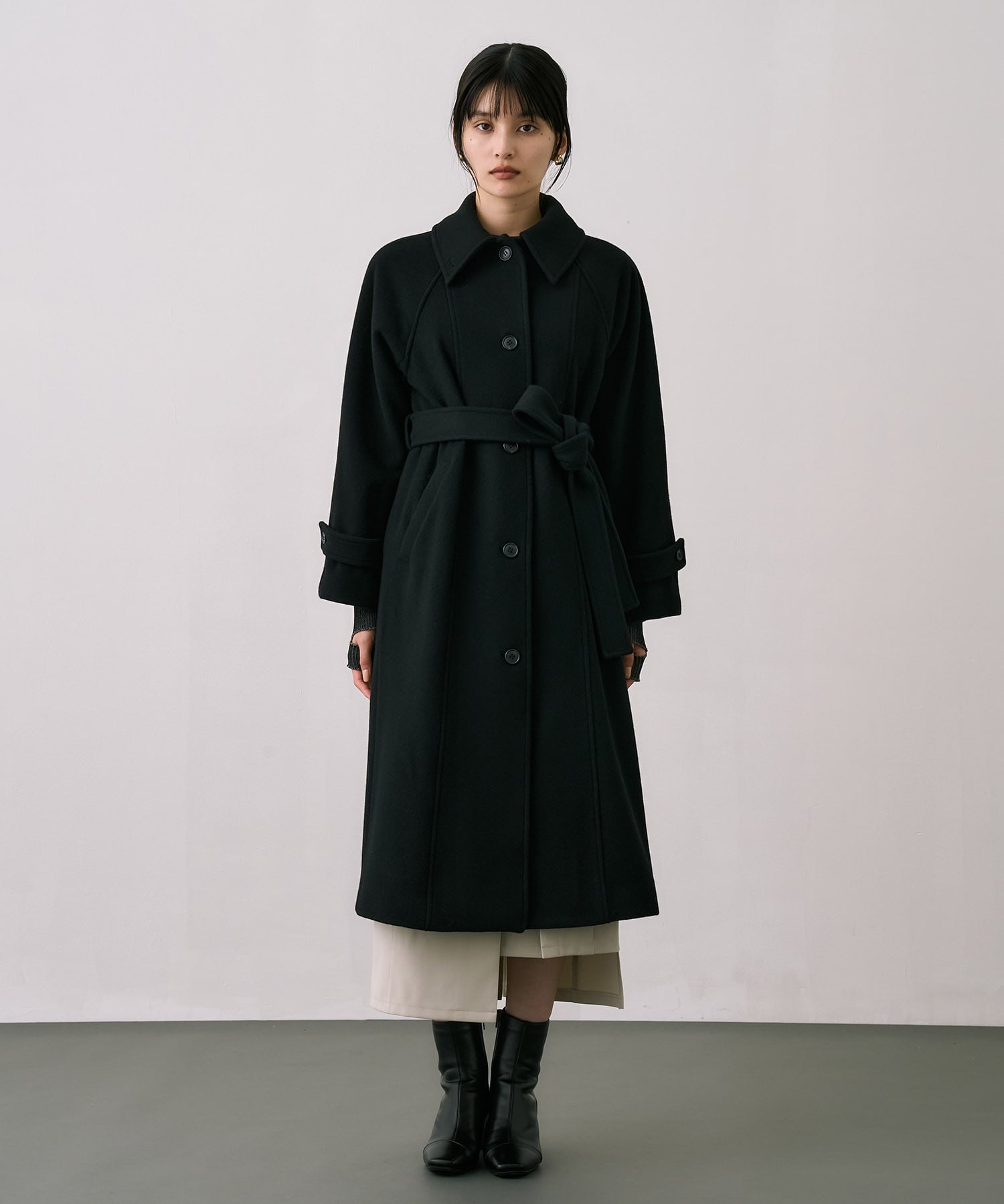 〈最終入荷〉【WEB限定】2wayウールロングコート