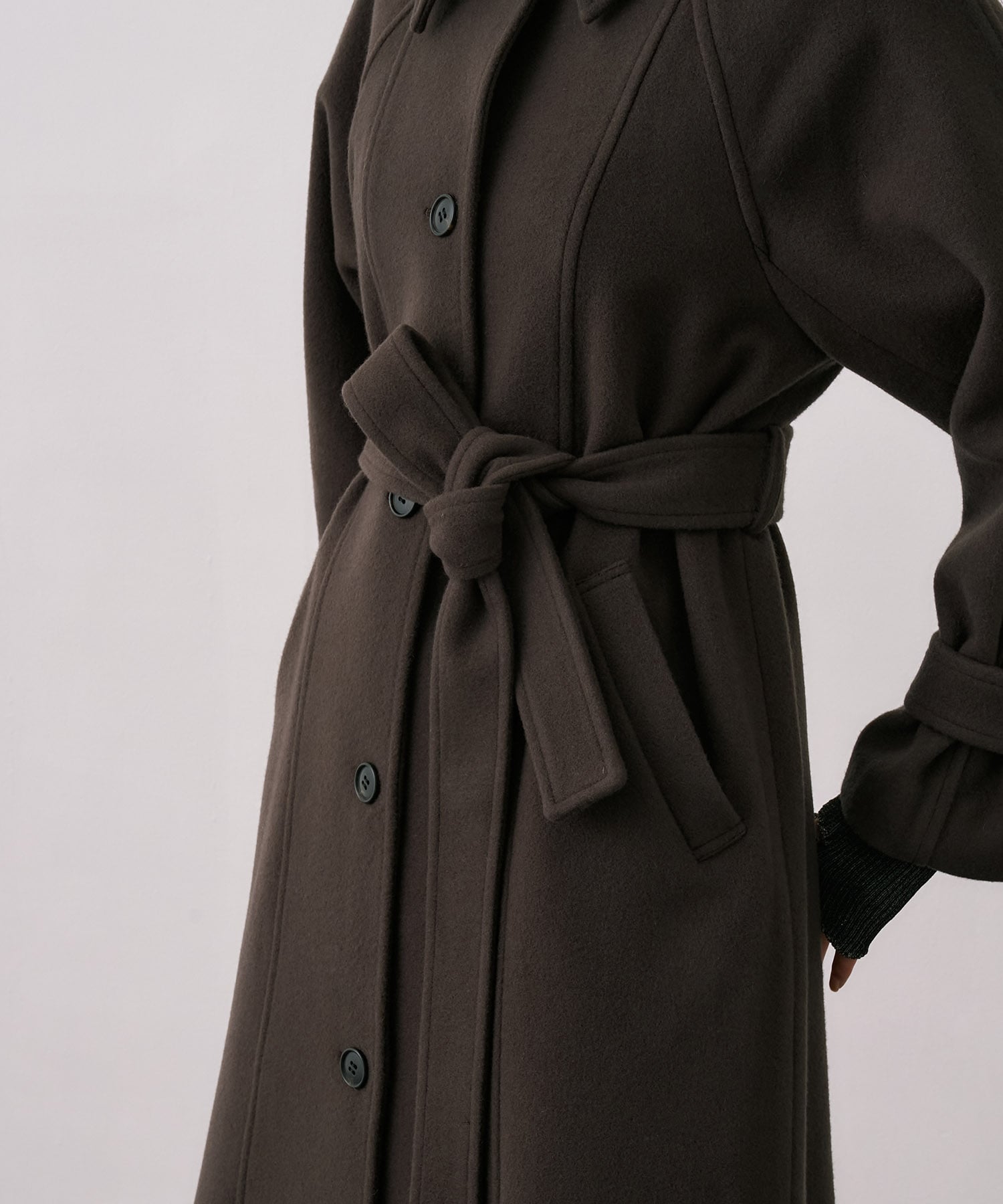 〈残りわずか〉【WEB限定】2wayウールロングコート