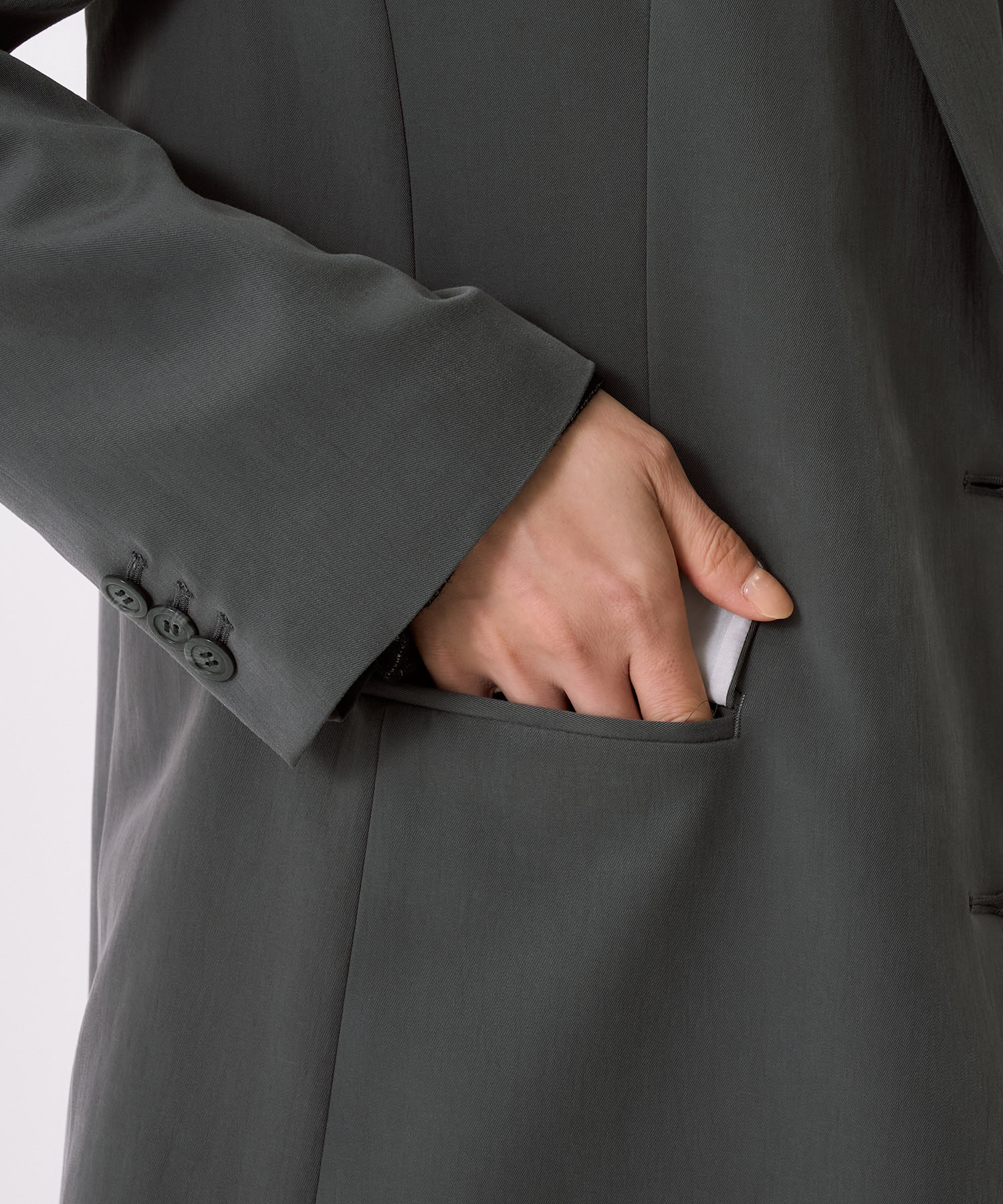 【セットアップ】フィブリルテーラードジャケット