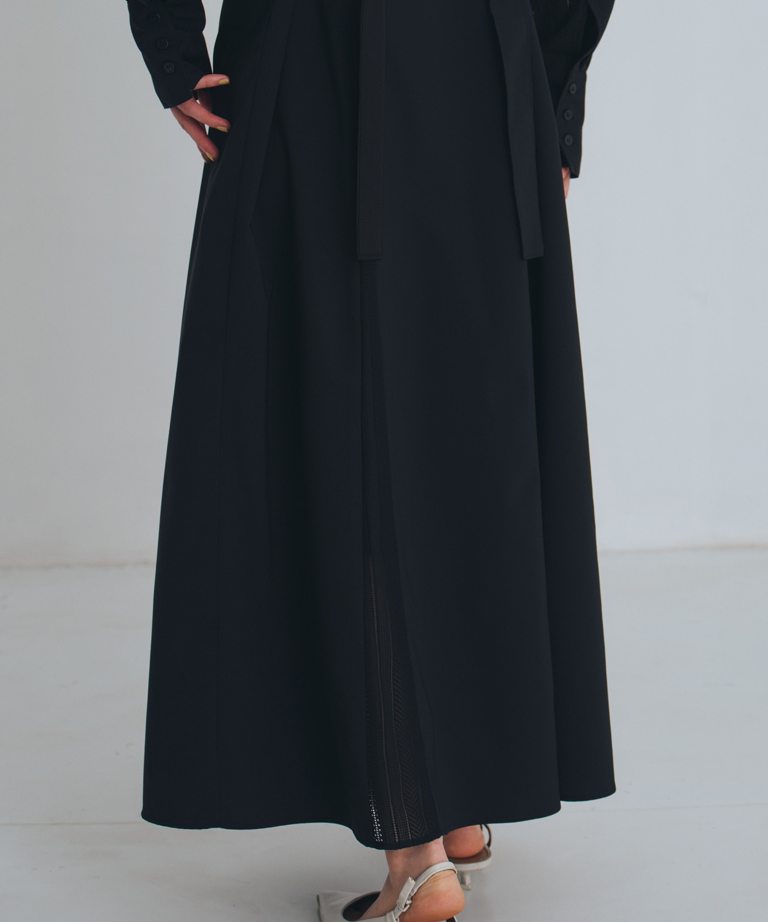 レースレイヤーシャツOP