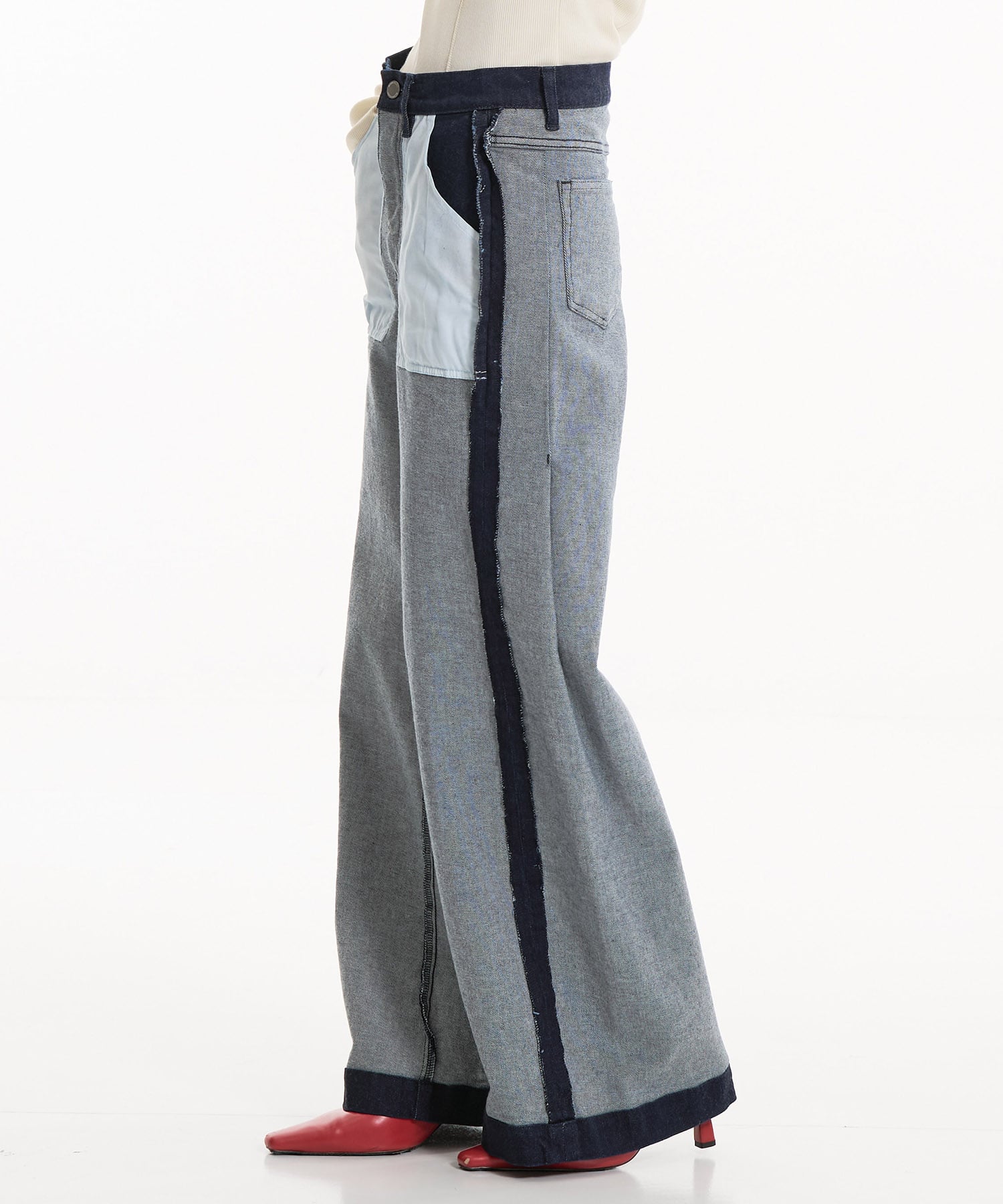 〈残りわずか〉リバースタックデニム