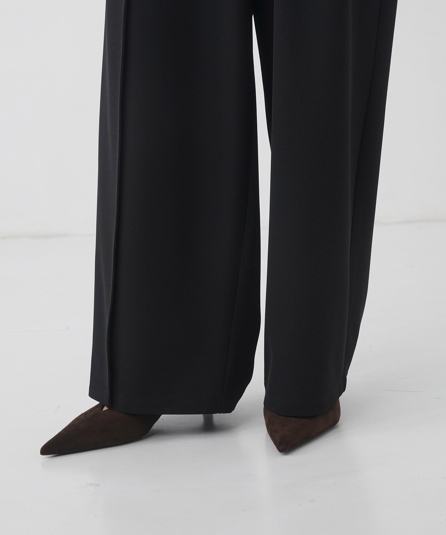 アシメタックホックワイドパンツ