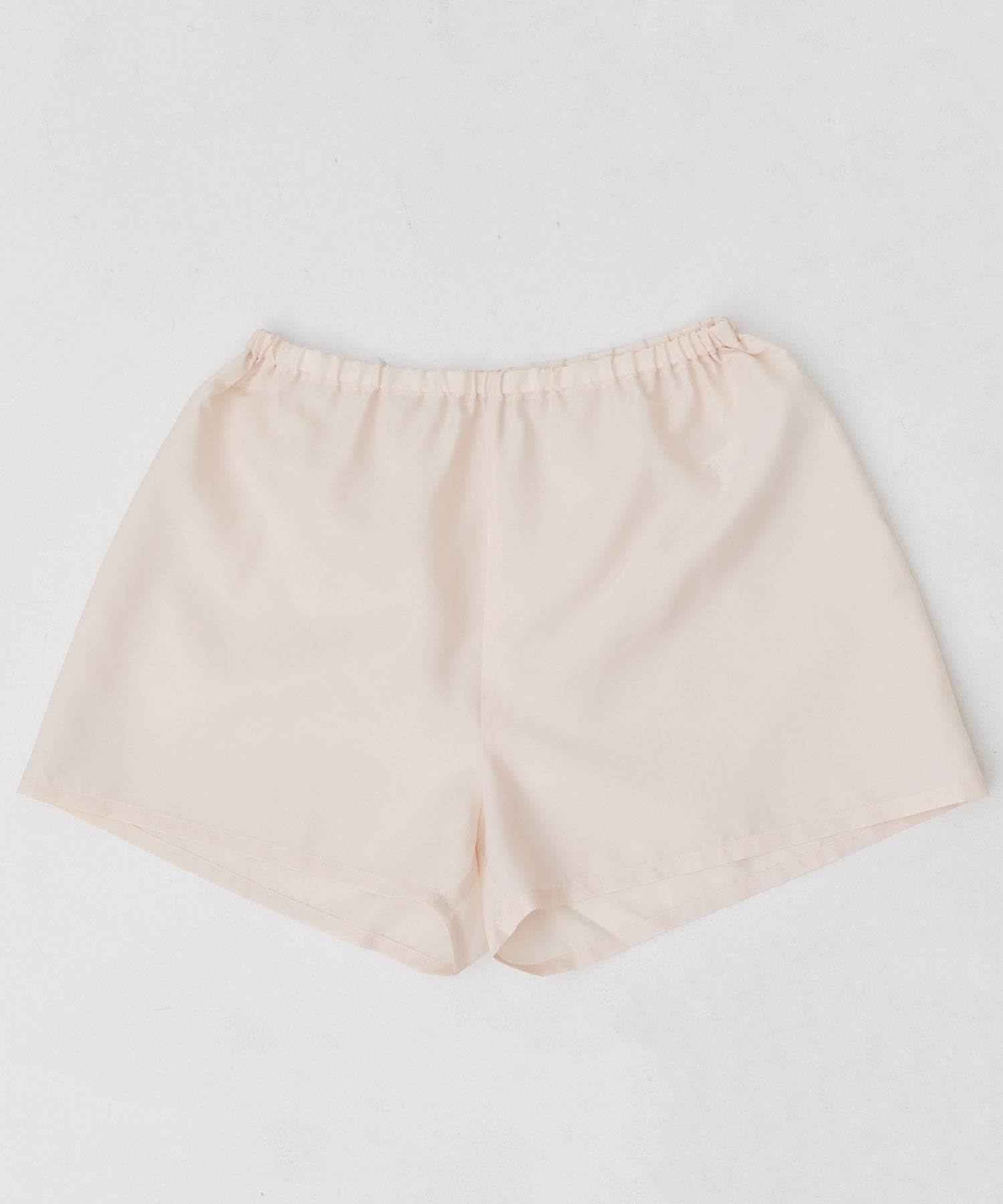 ACETATEダブルタックワイドパンツ