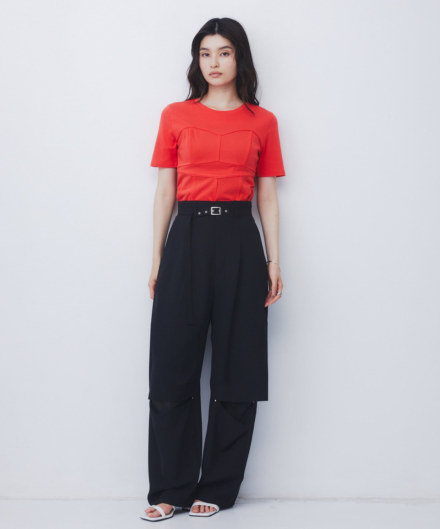 カッティングビスチェTEE