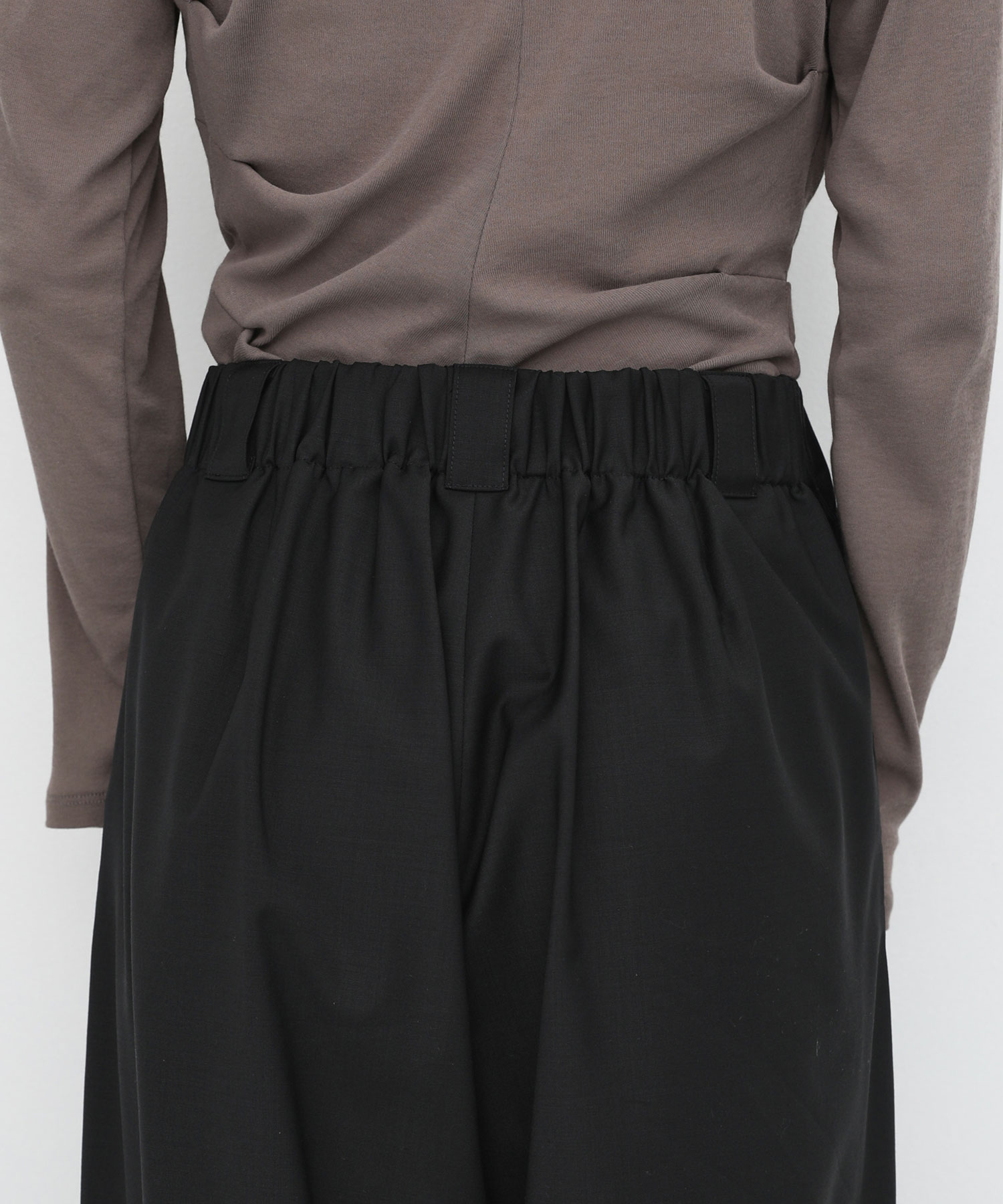 Super120s Wool Relax Trousers