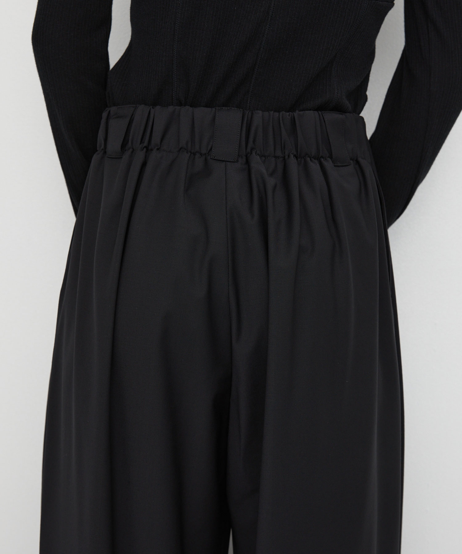 Super120s Wool Relax Trousers