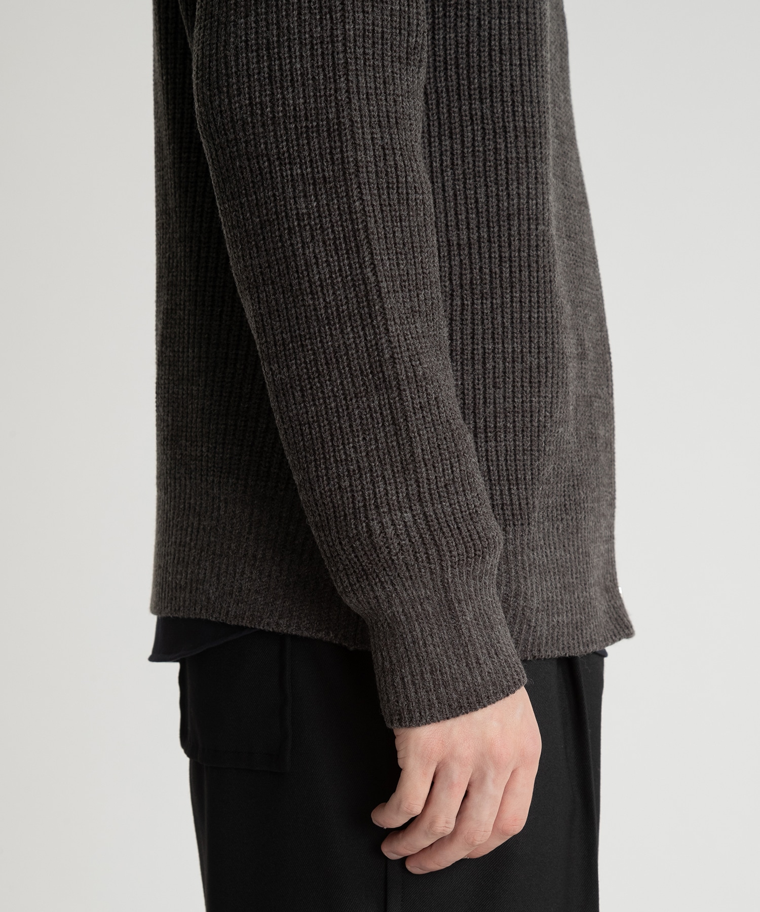 リブジップアップニット(1 GREY): : メンズ｜UNITED TOKYO ONLINE STORE