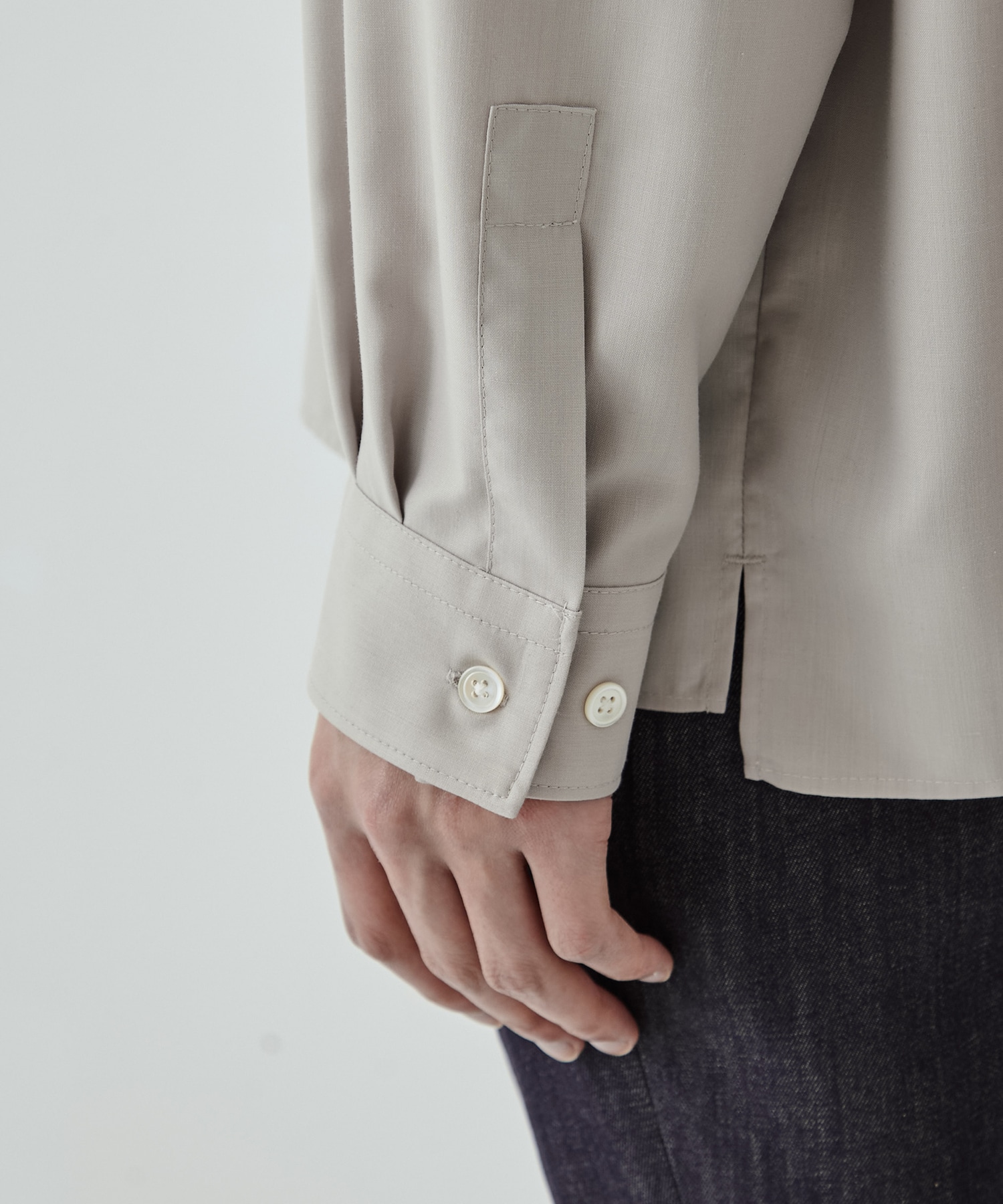 【再入荷】DRY RAYON  リラックスシャツ