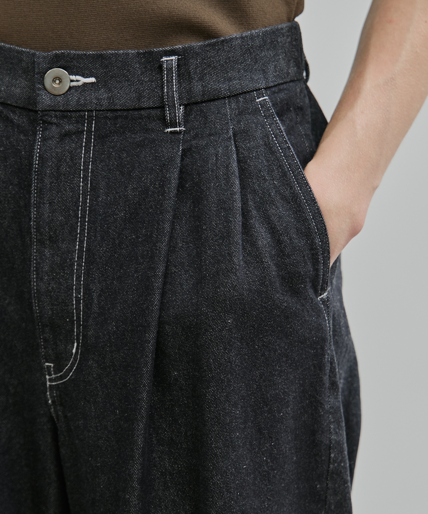 REACTIVE DENIM バレルパンツ