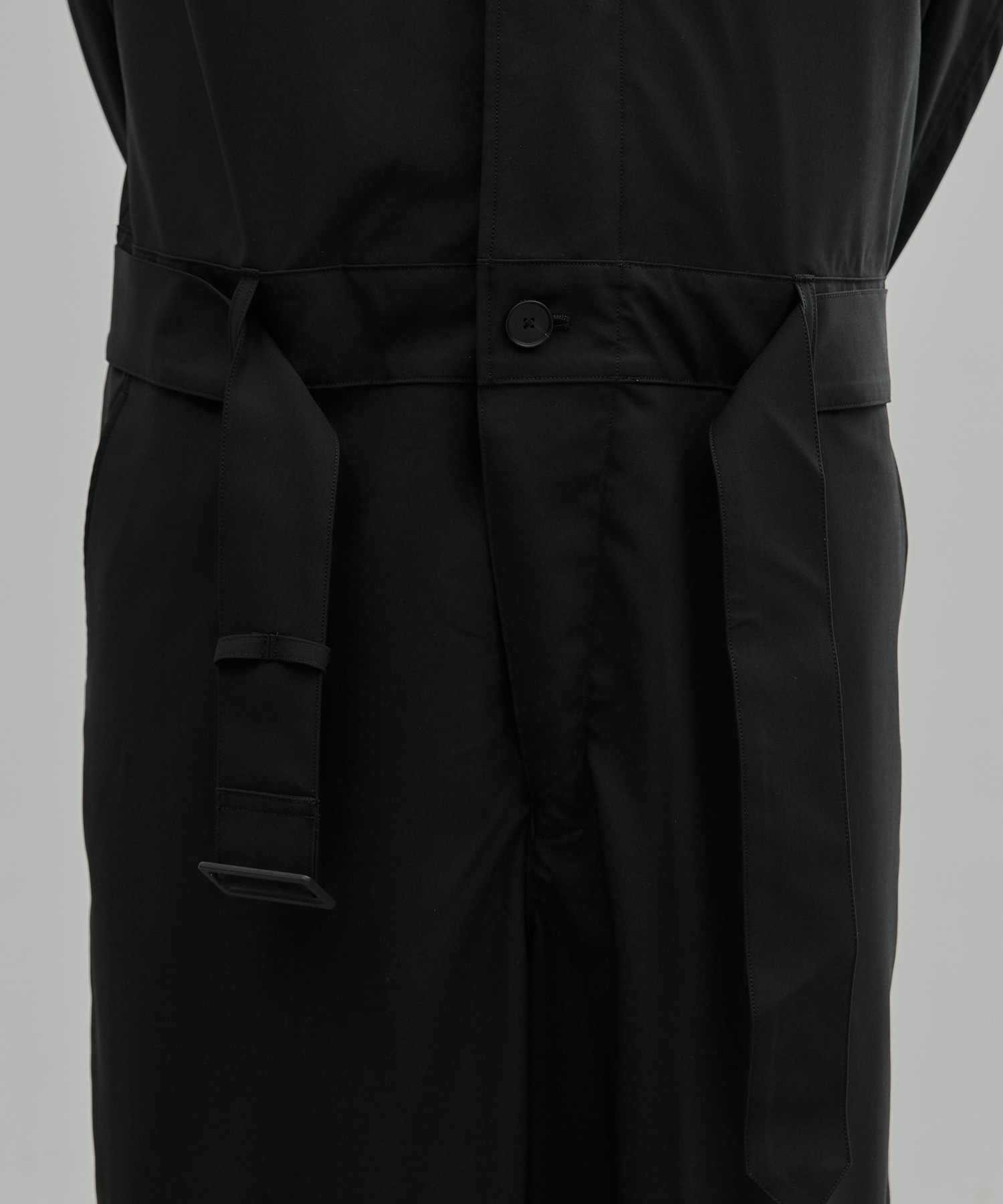 Super120s Wool Typewriter Jumpsuit