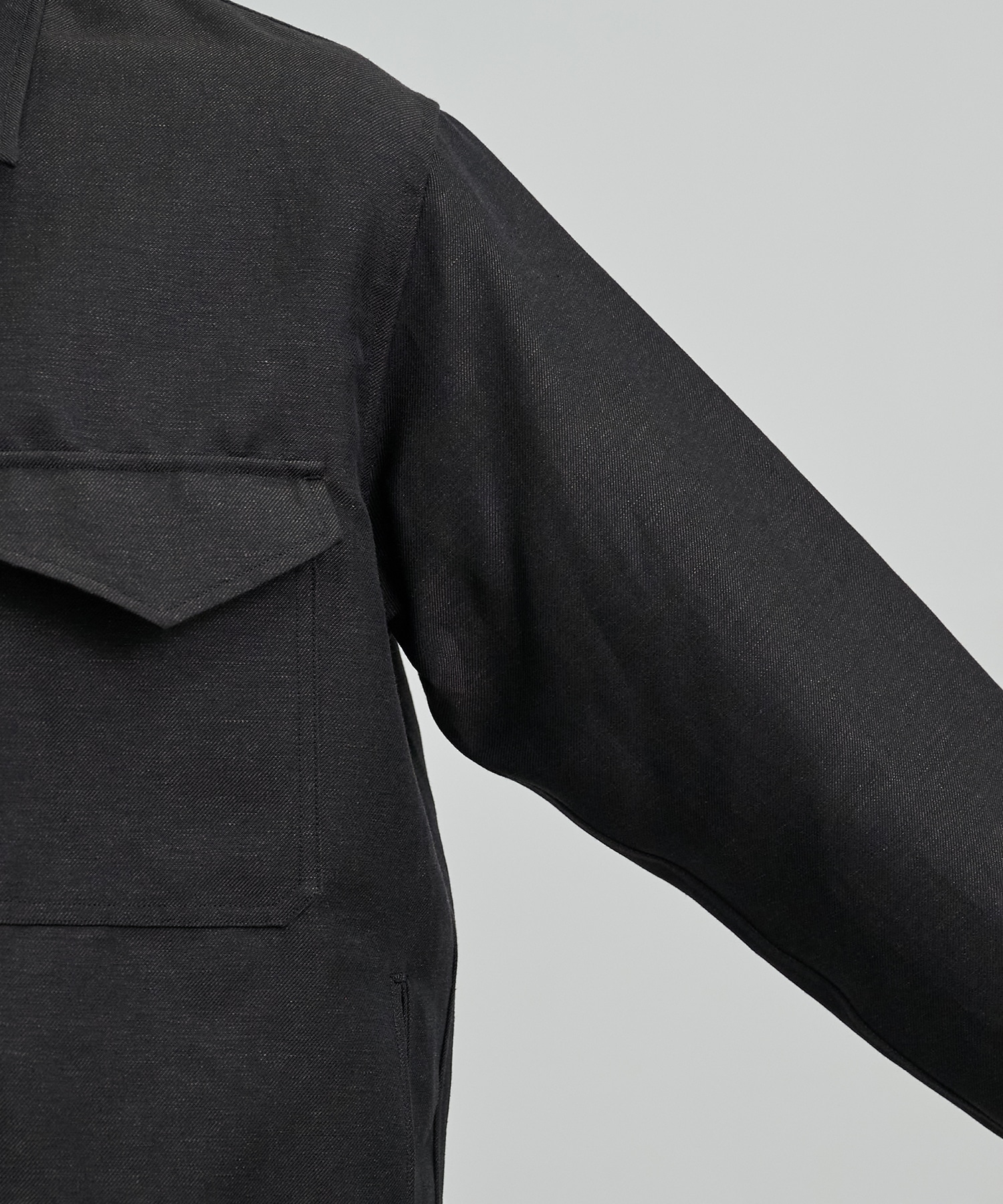 WOOL LINEN CPOブルゾン