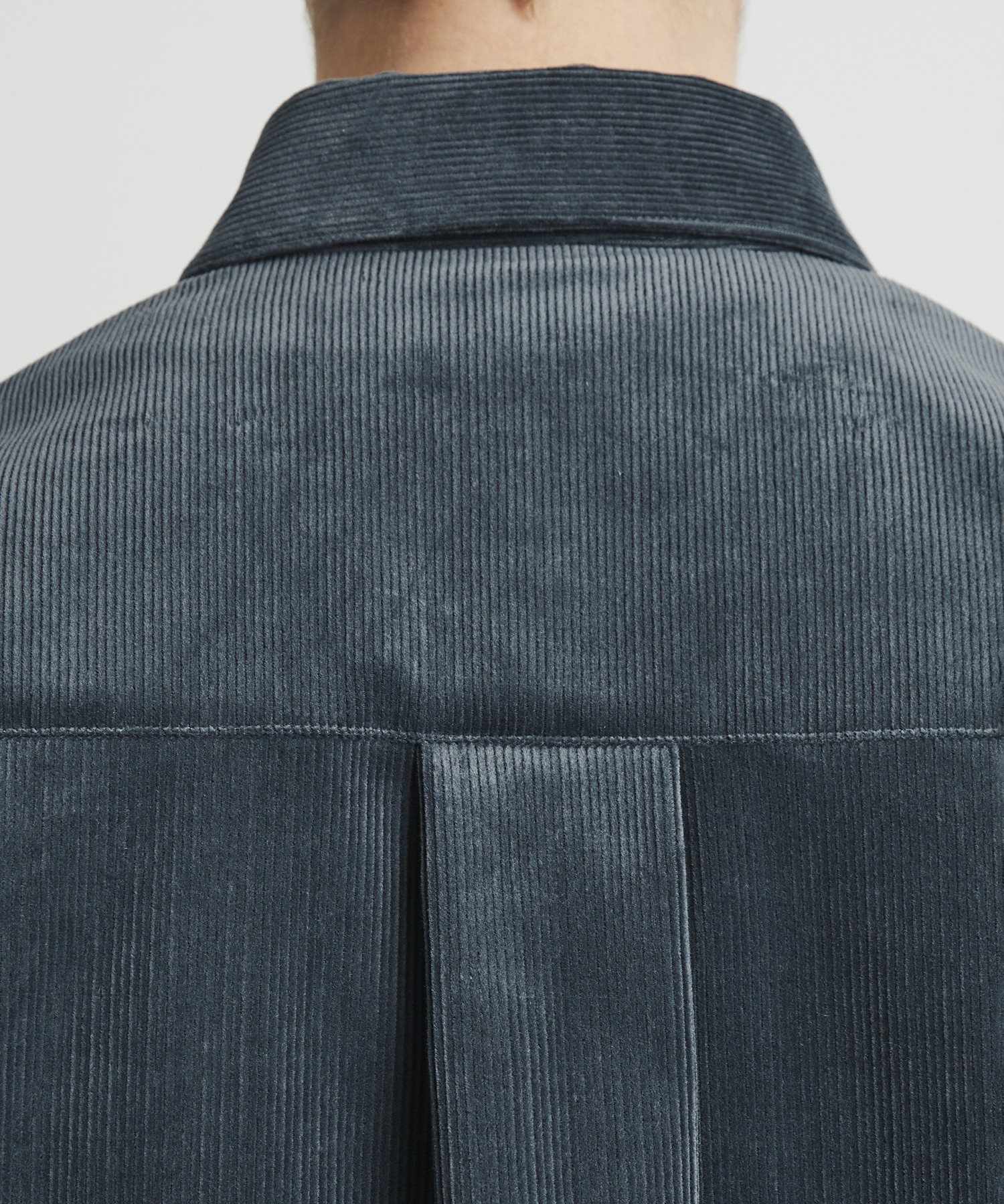 WOOL CORDUROY ロングスリーブシャツ