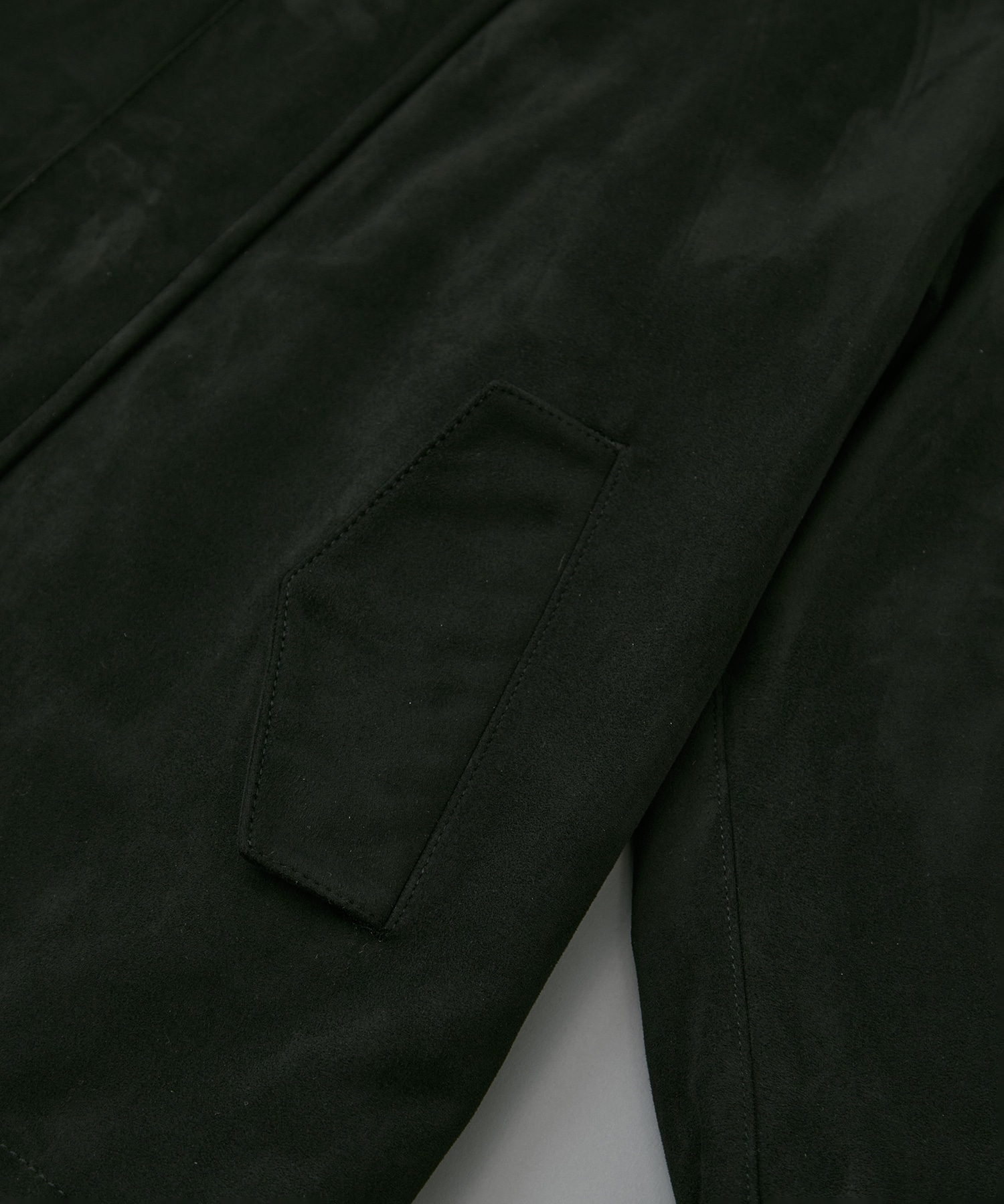〈WEB限定｜先行予約〉LEATHER TEX SUEDE HUNTING JACKET