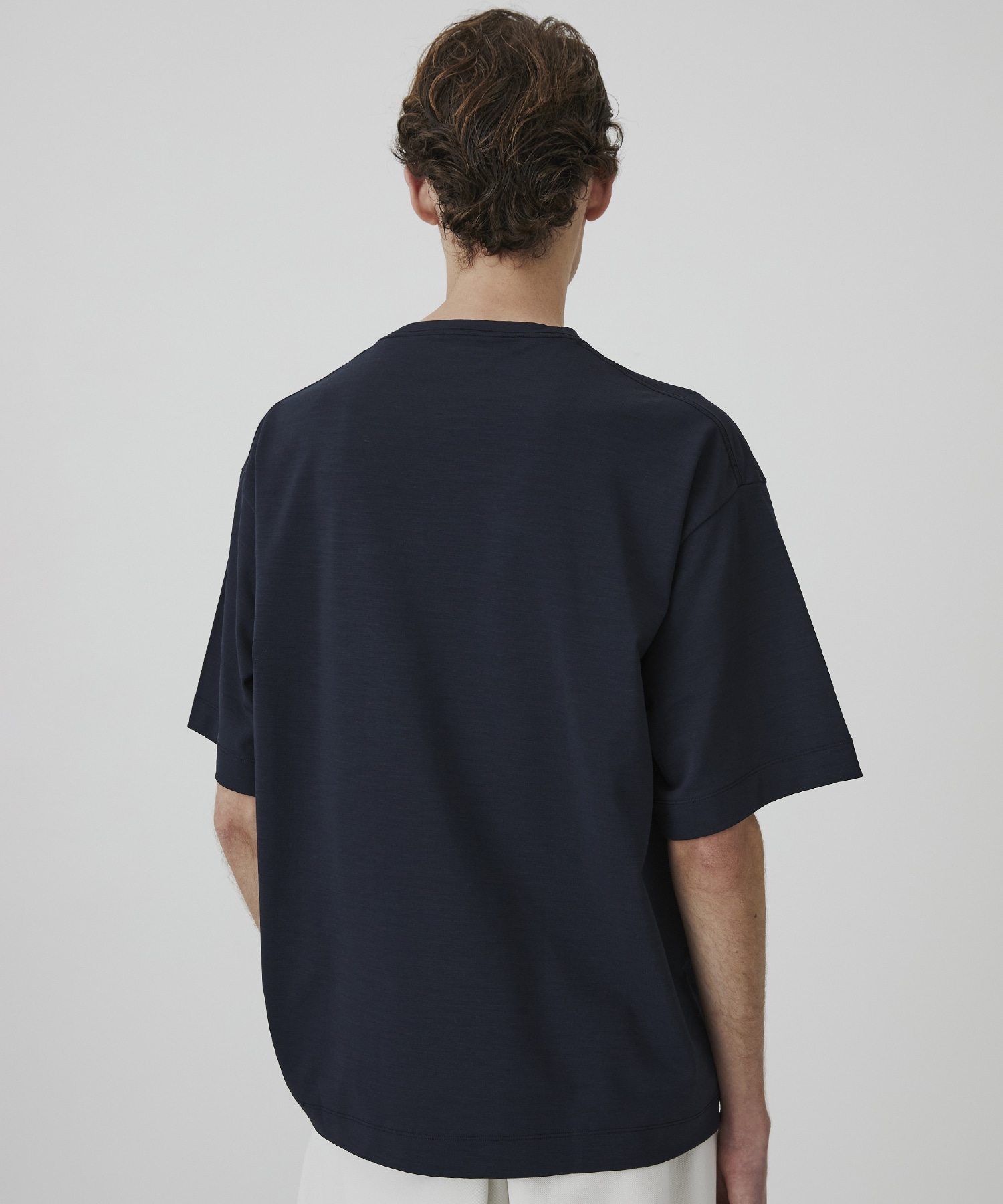 Super 140's ウールテクノラマ リラックスTシャツ