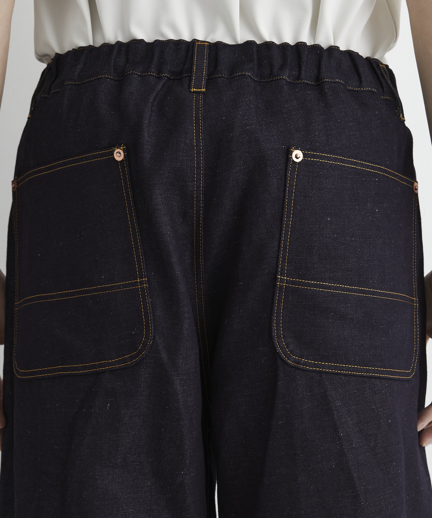 9.5oz LINEN DENIM ペインターパンツ