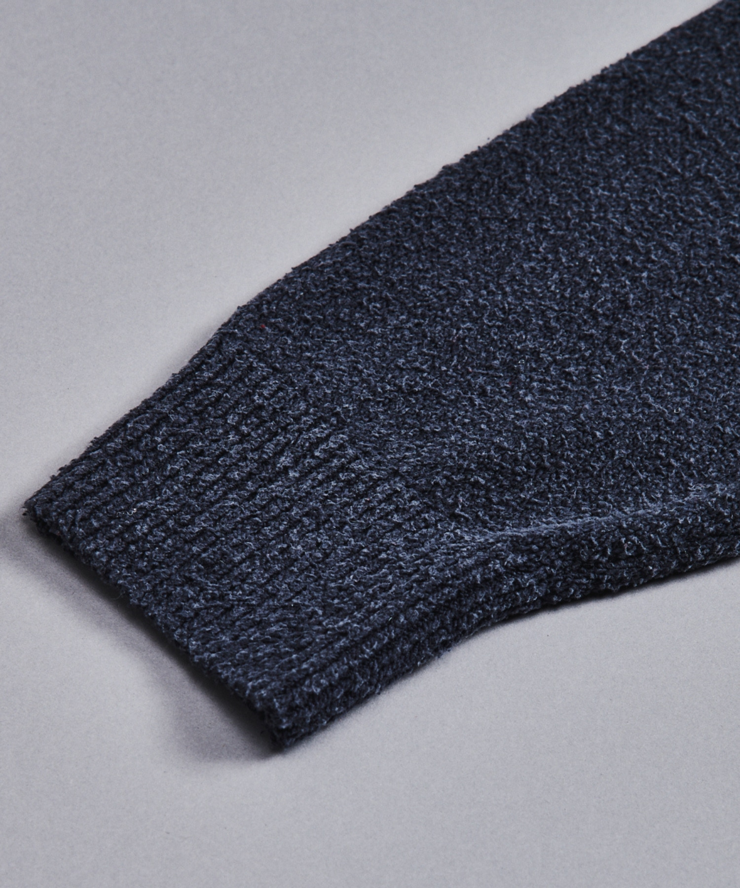 〈数量限定|サイズ2:残り1点〉7G SILK NEP TWEED POLO SHIRTS