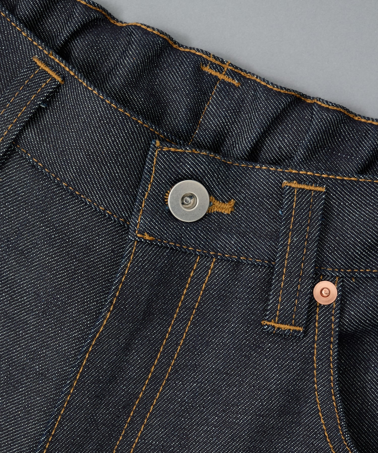 SUPIMA DENIM ワイドストレートパンツ