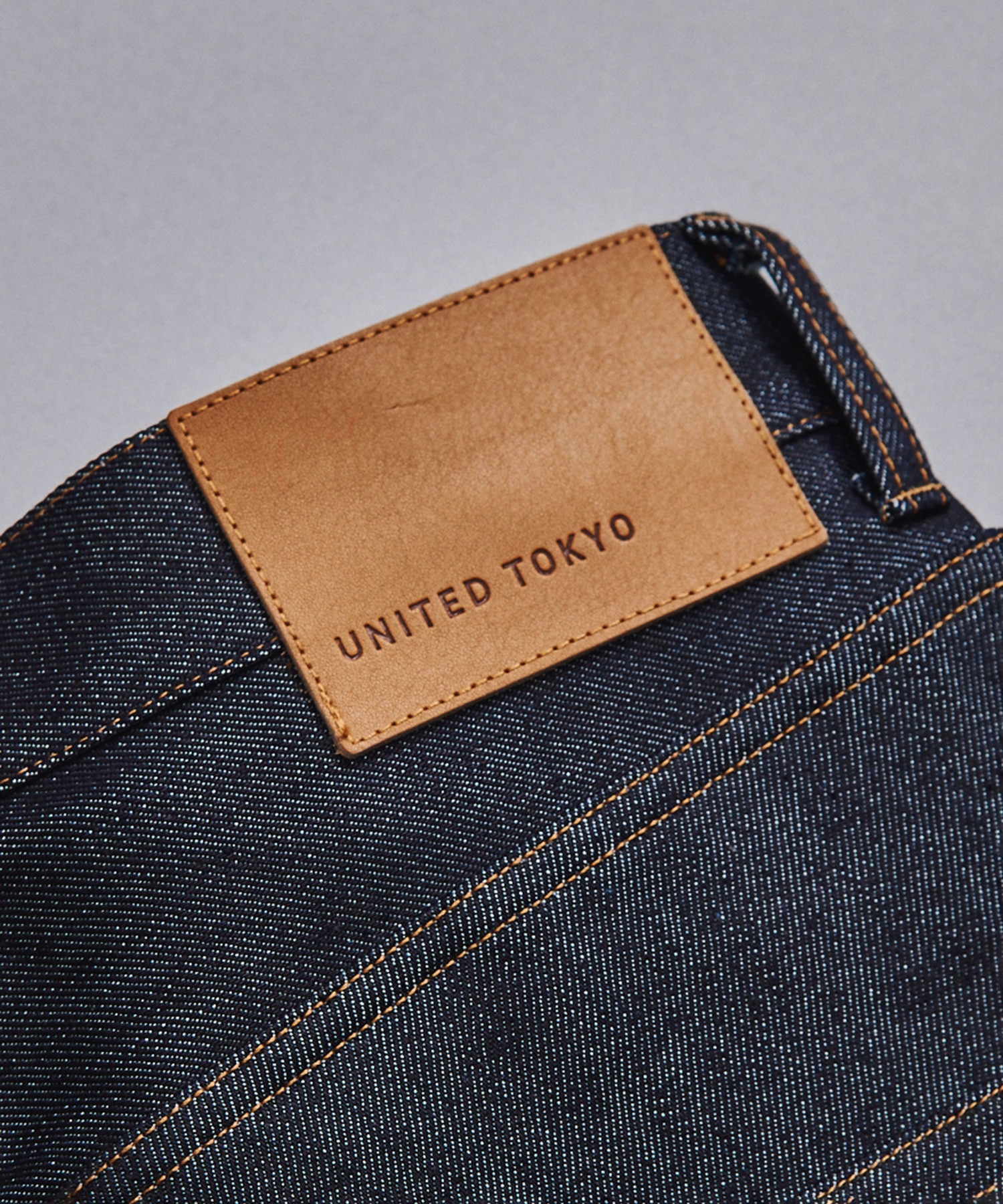 〈数量限定〉TYPEZ SILK DENIM STRAIGHT PANTS