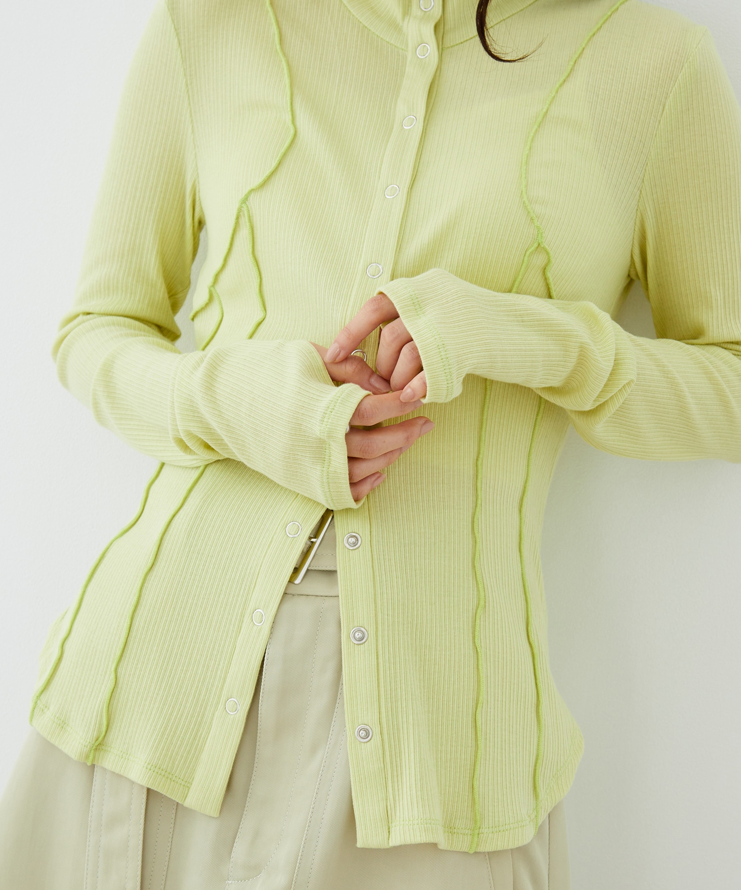 3WAYシルクベアテレコプルオーバー