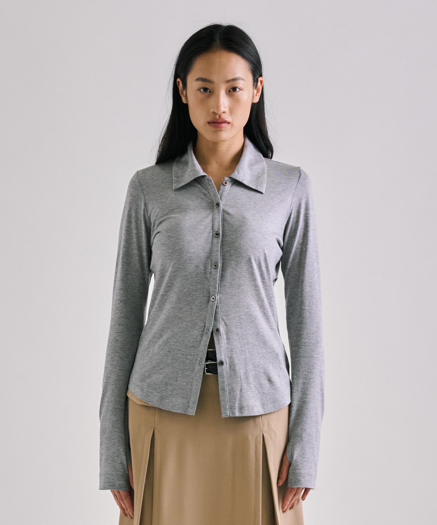 Halterneck Layered Polo
