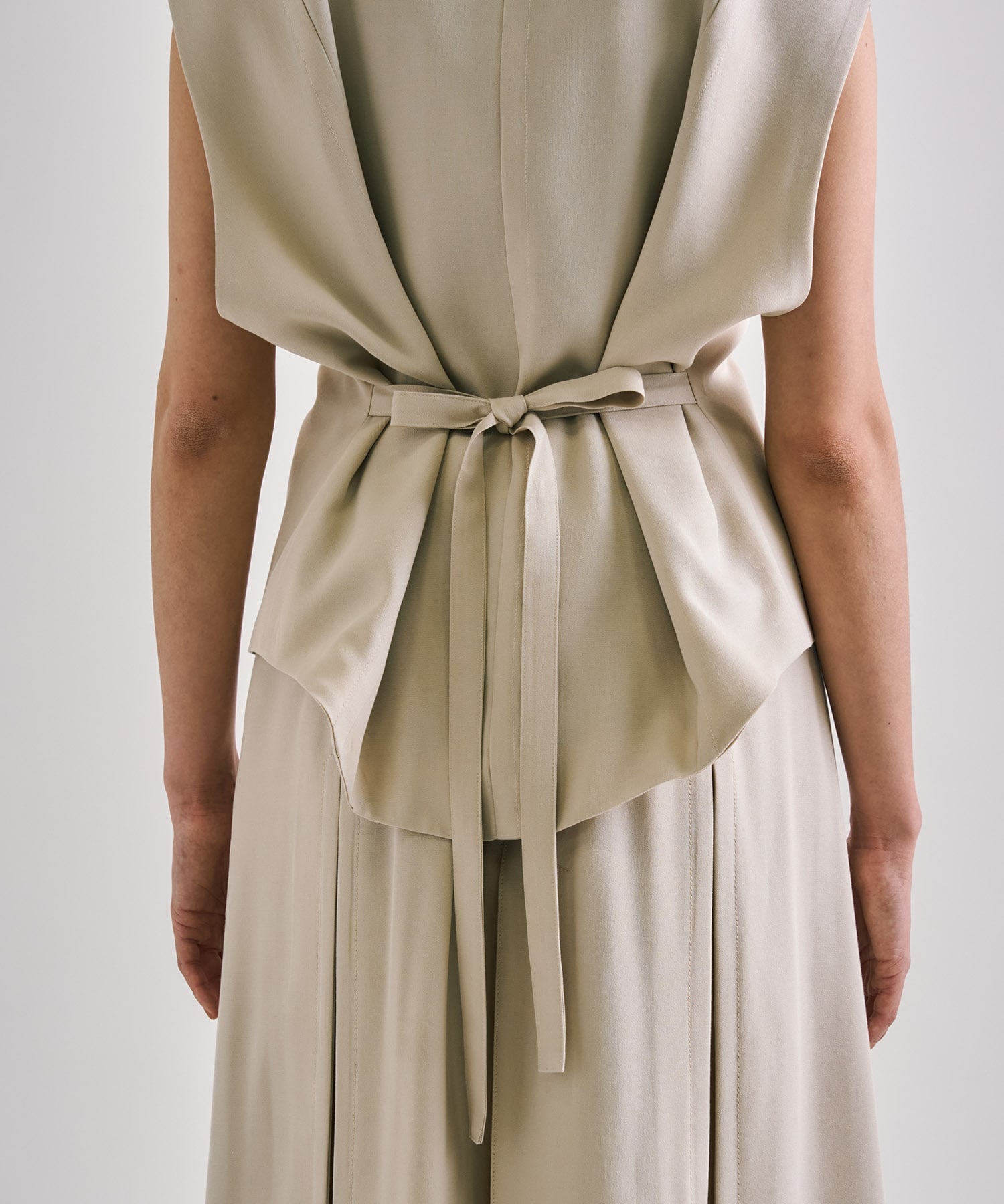 French Sleeve Tailored Gilet