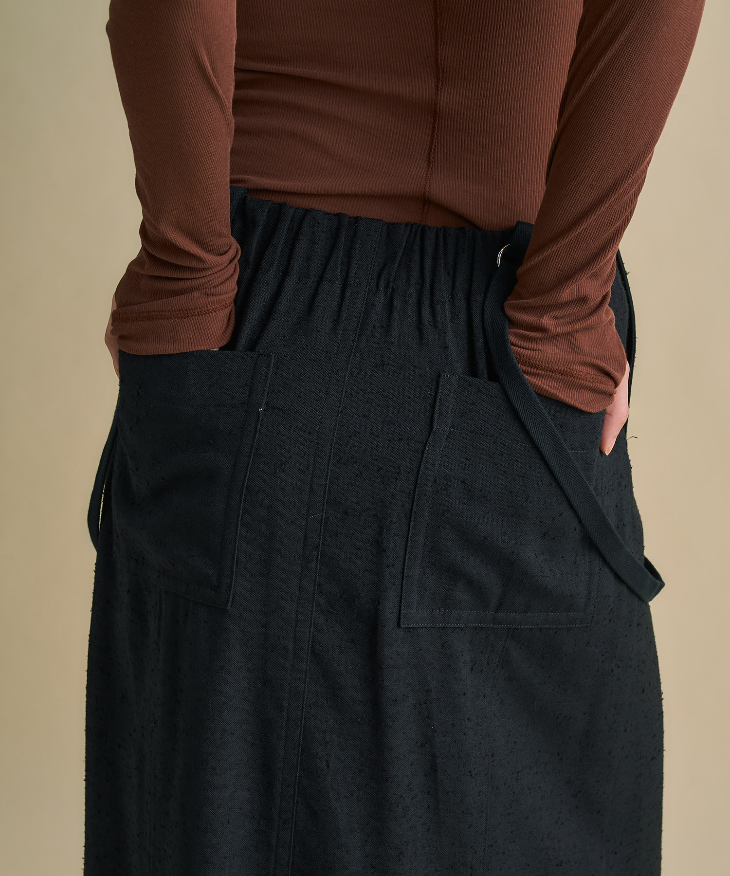 Vintage Nep Suspender Skirt
