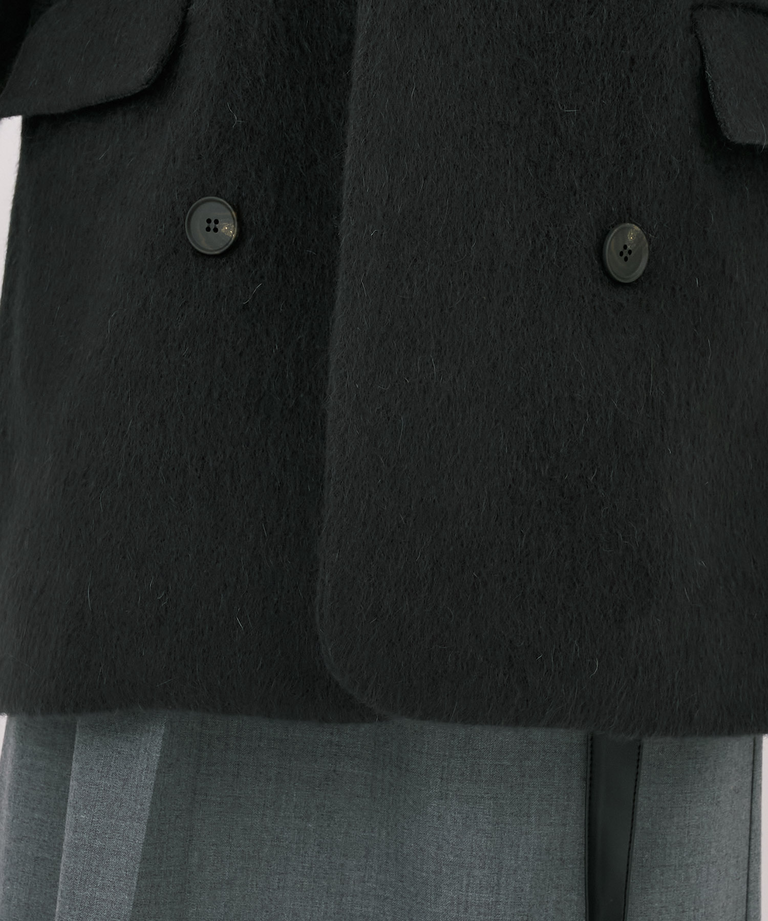 シャギーオーバージャケット