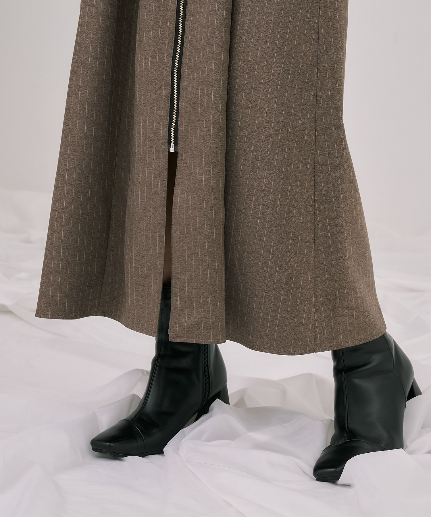 ポケットベストSETジッパーワンピース