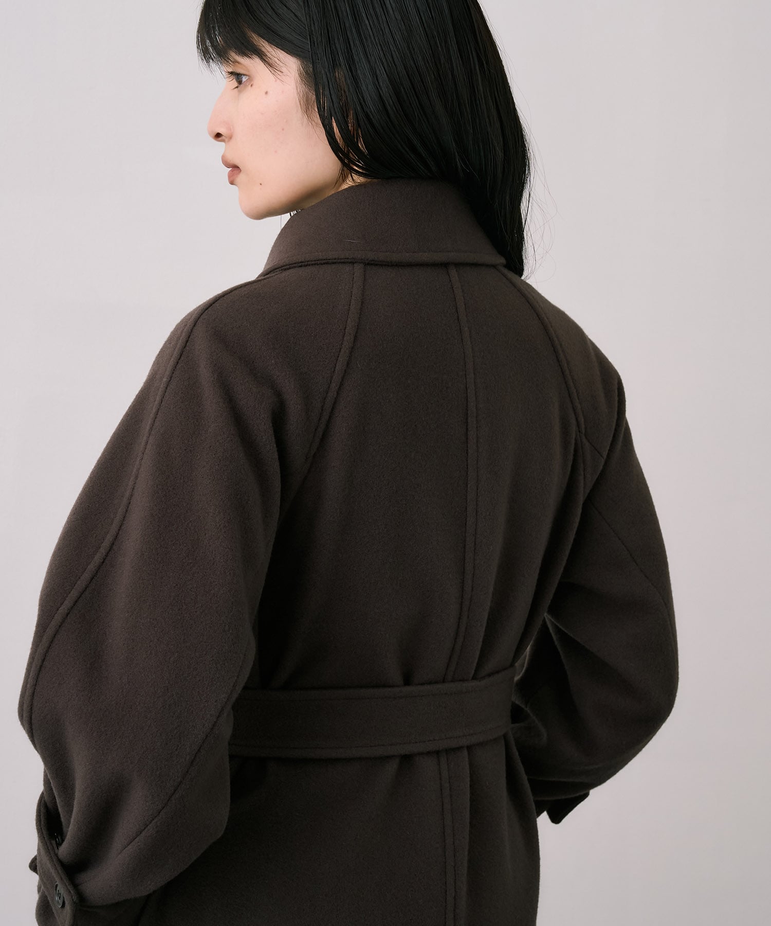 【WEB限定】2wayウールロングコート