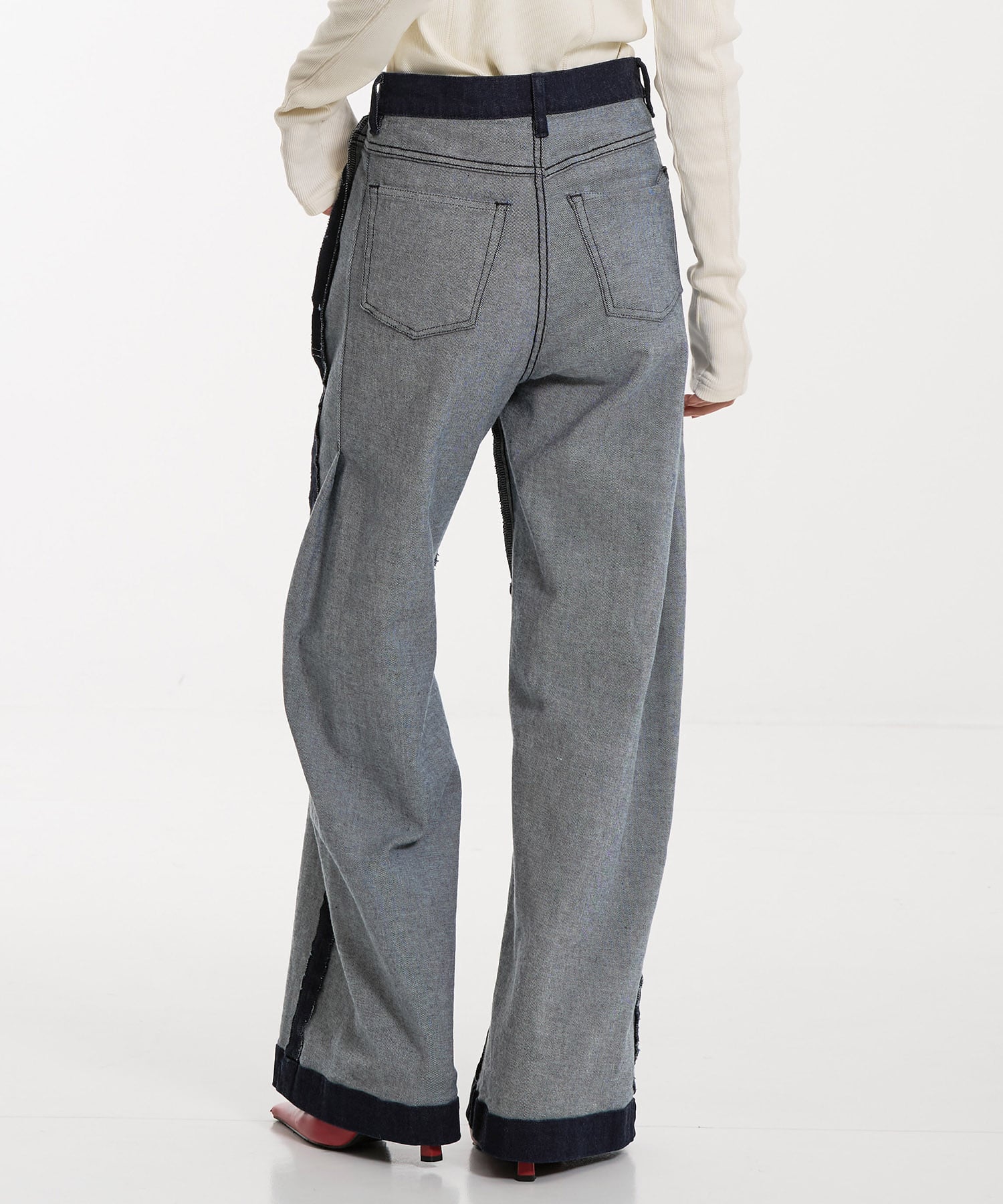 〈残りわずか〉リバースタックデニム