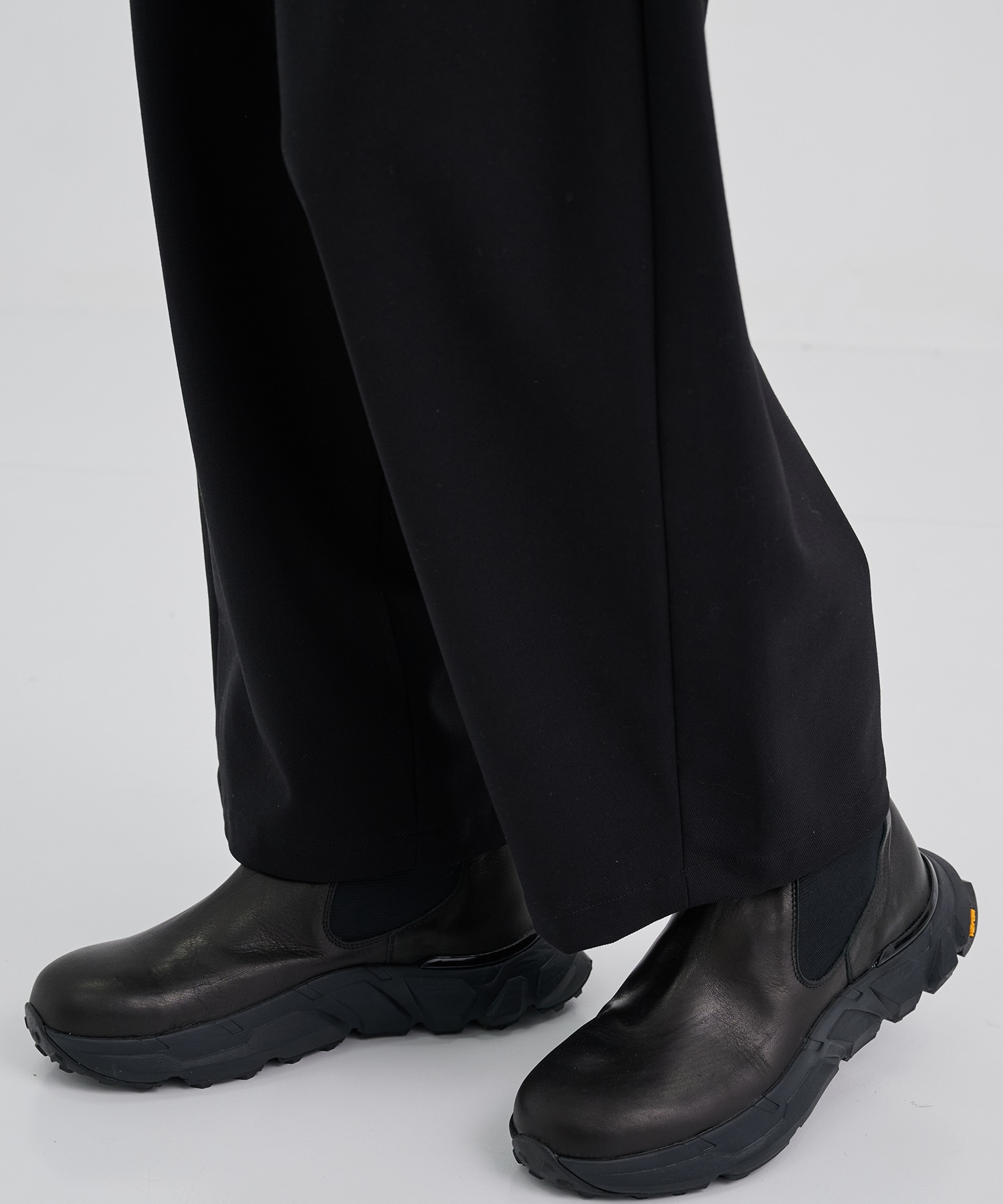 LEATHER Vibram SIDE GORE BOOTS