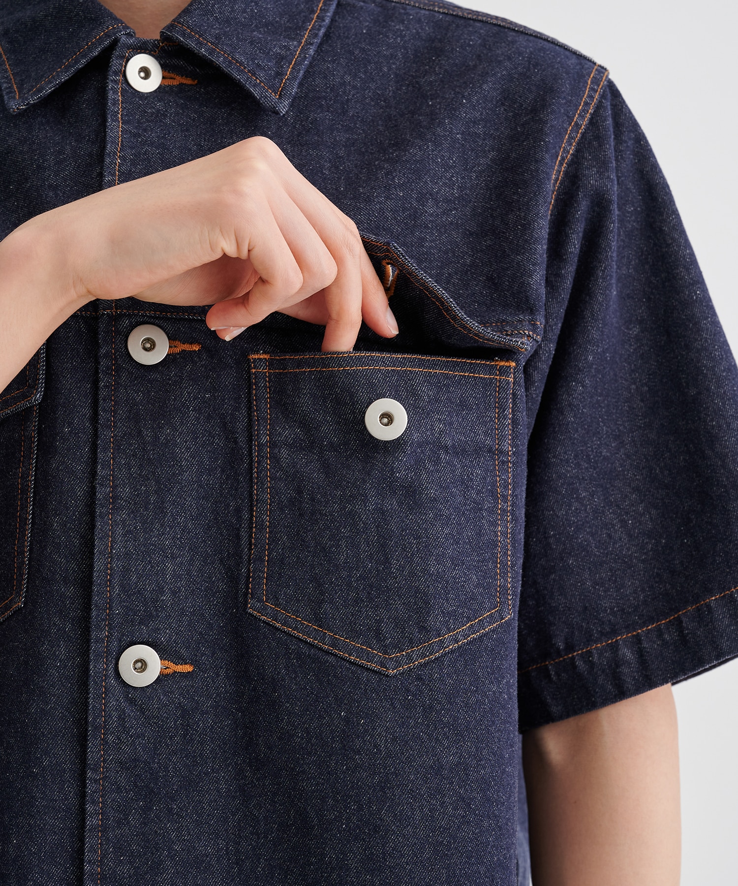 REACTIVE DENIM シャツ