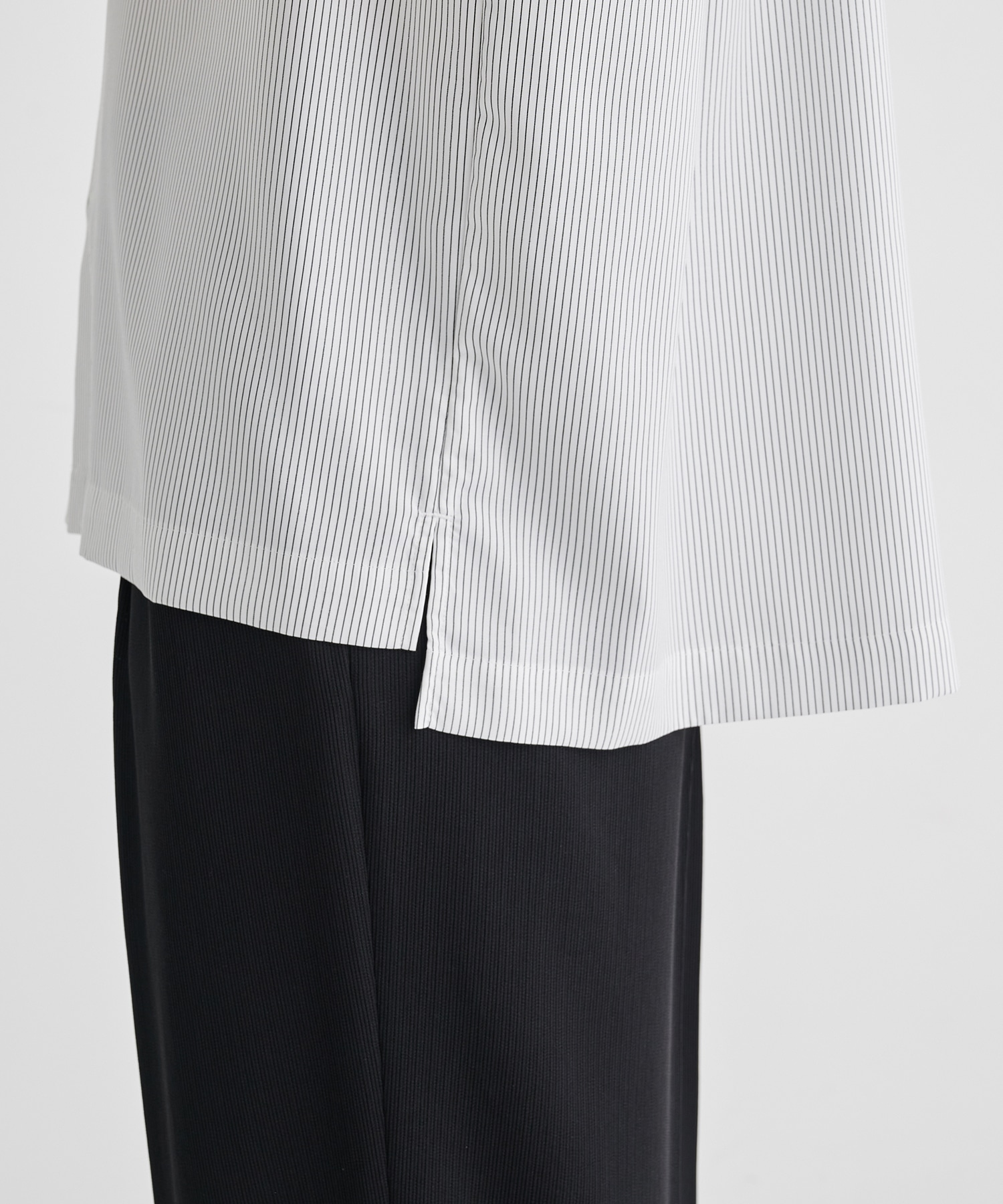 【WEB限定 先行予約】DRY RAYON ストライプショートスリーブシャツ