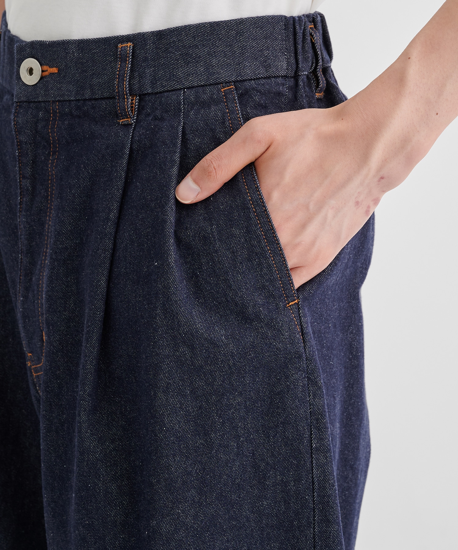 REACTIVE DENIM バレルパンツ