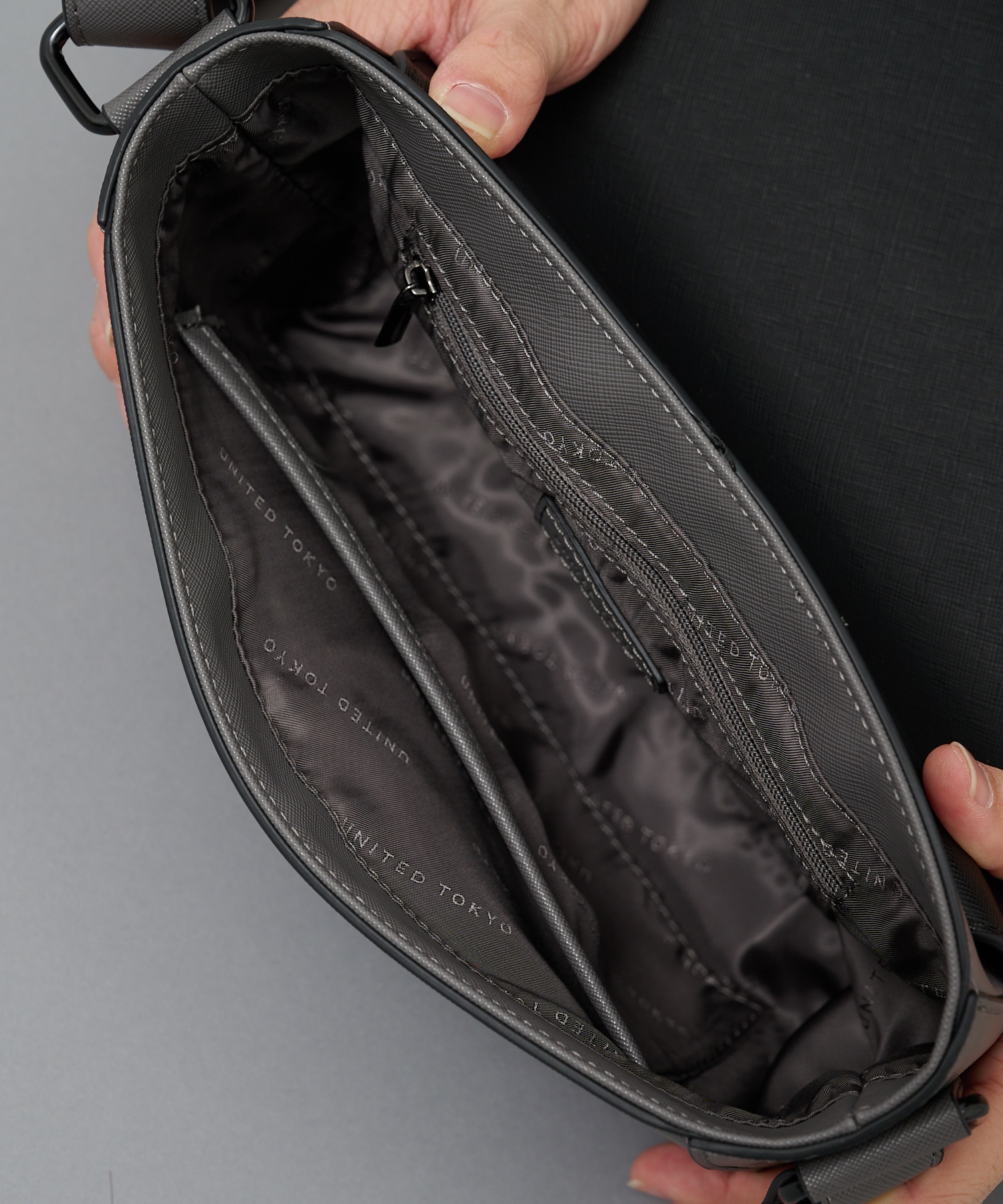 Saffiano Leather Shoulder Bag